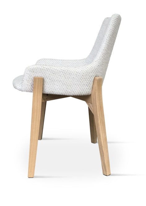Chaise blanche baquet L'Empreinte