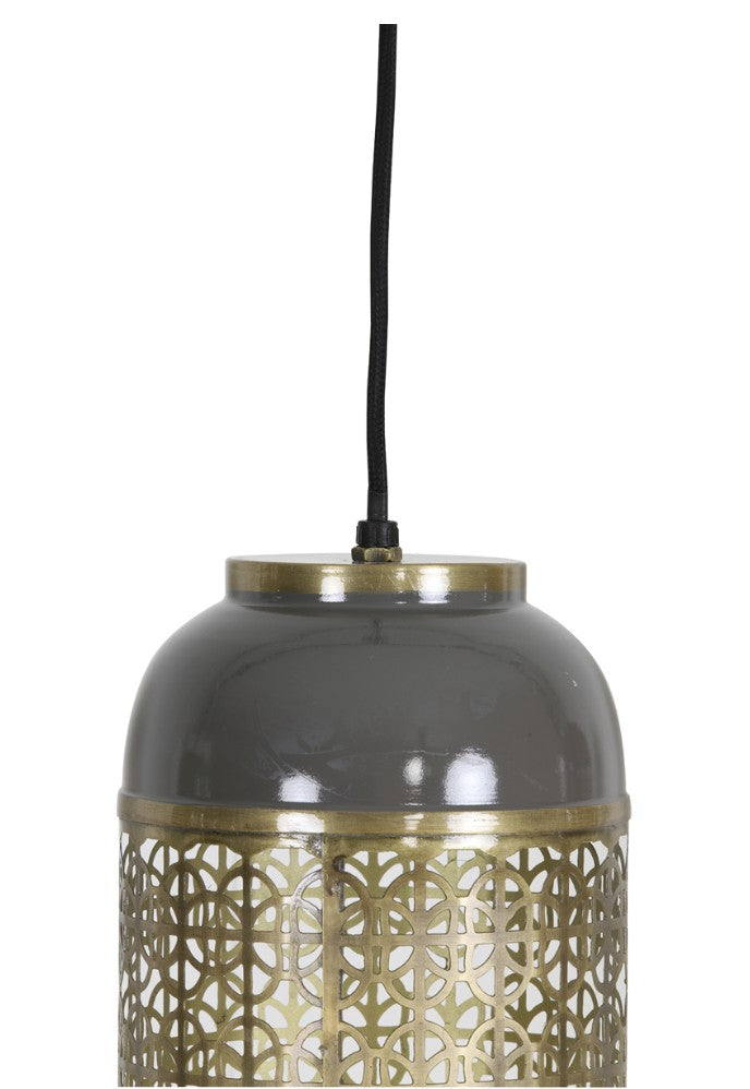Suspension Hoja gris chaud foncé homa home