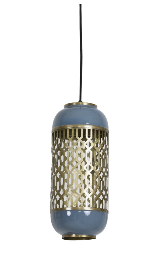 Suspension Hoji bleu acier homa home