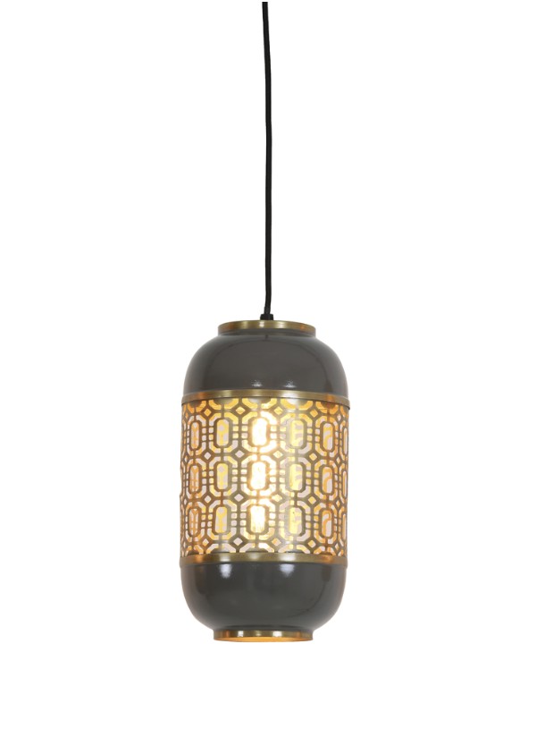 Suspension hoju gris chaud foncé homa home