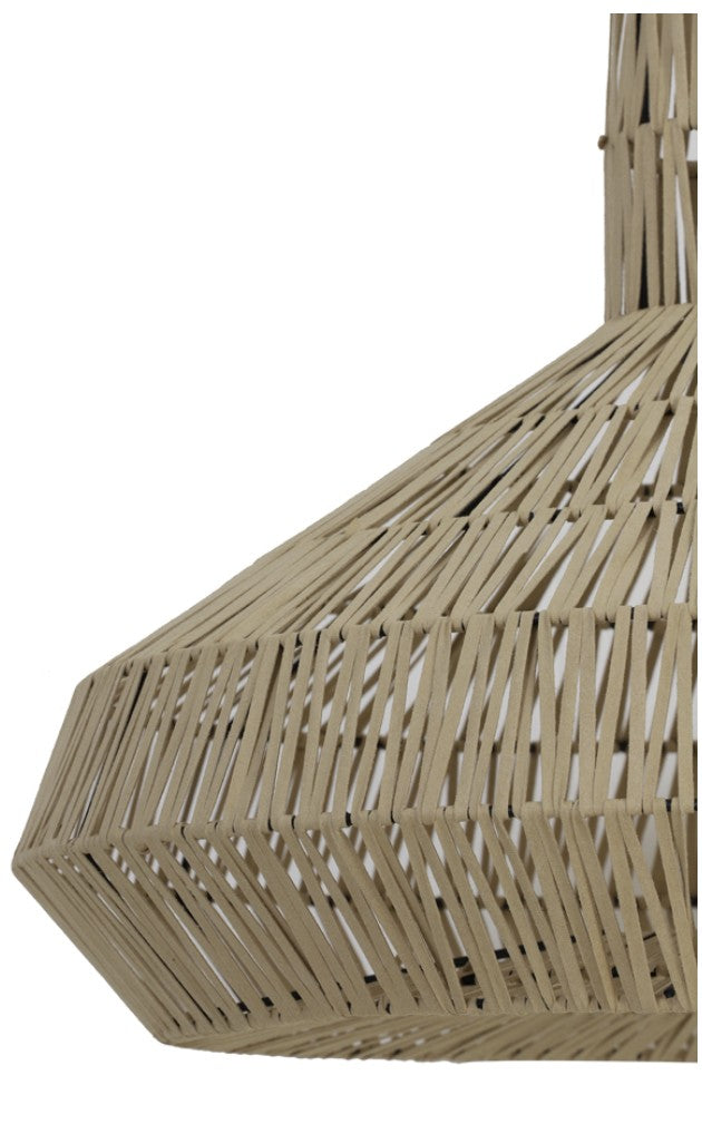 Suspension Mina cuir naturel homa home