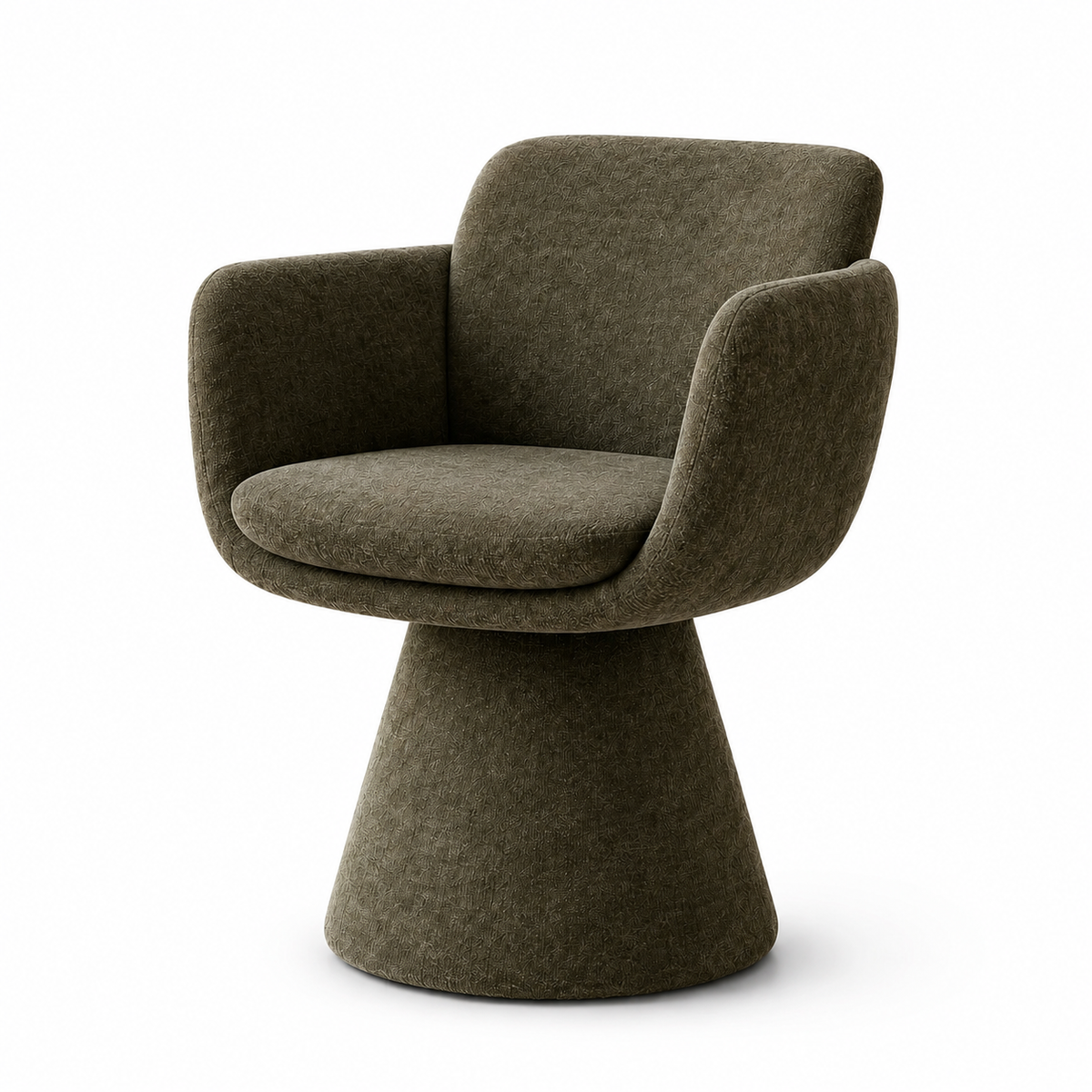 Fauteuil Pivotant Lexi Kaki homa home