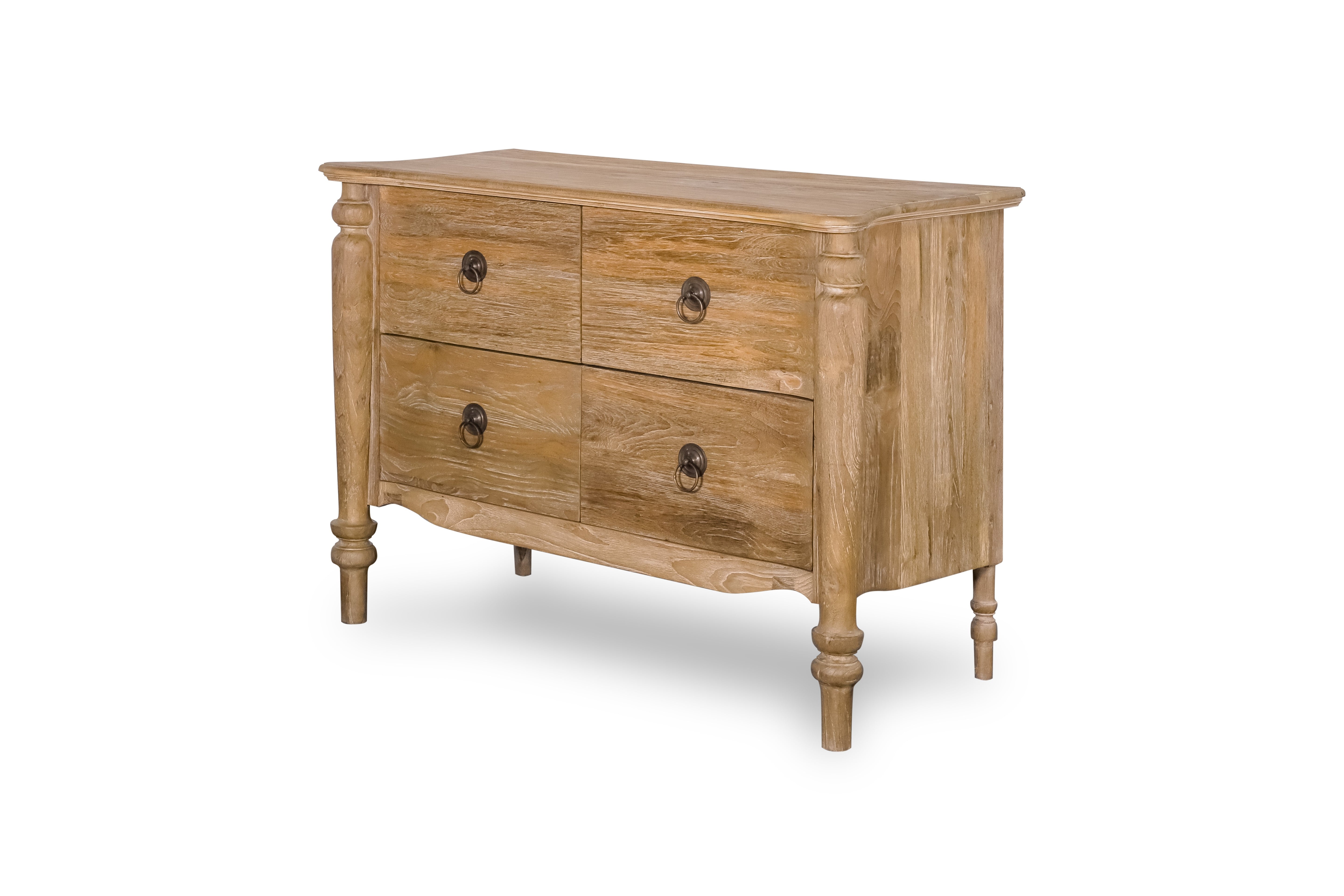 Commode Bubut teck homa home