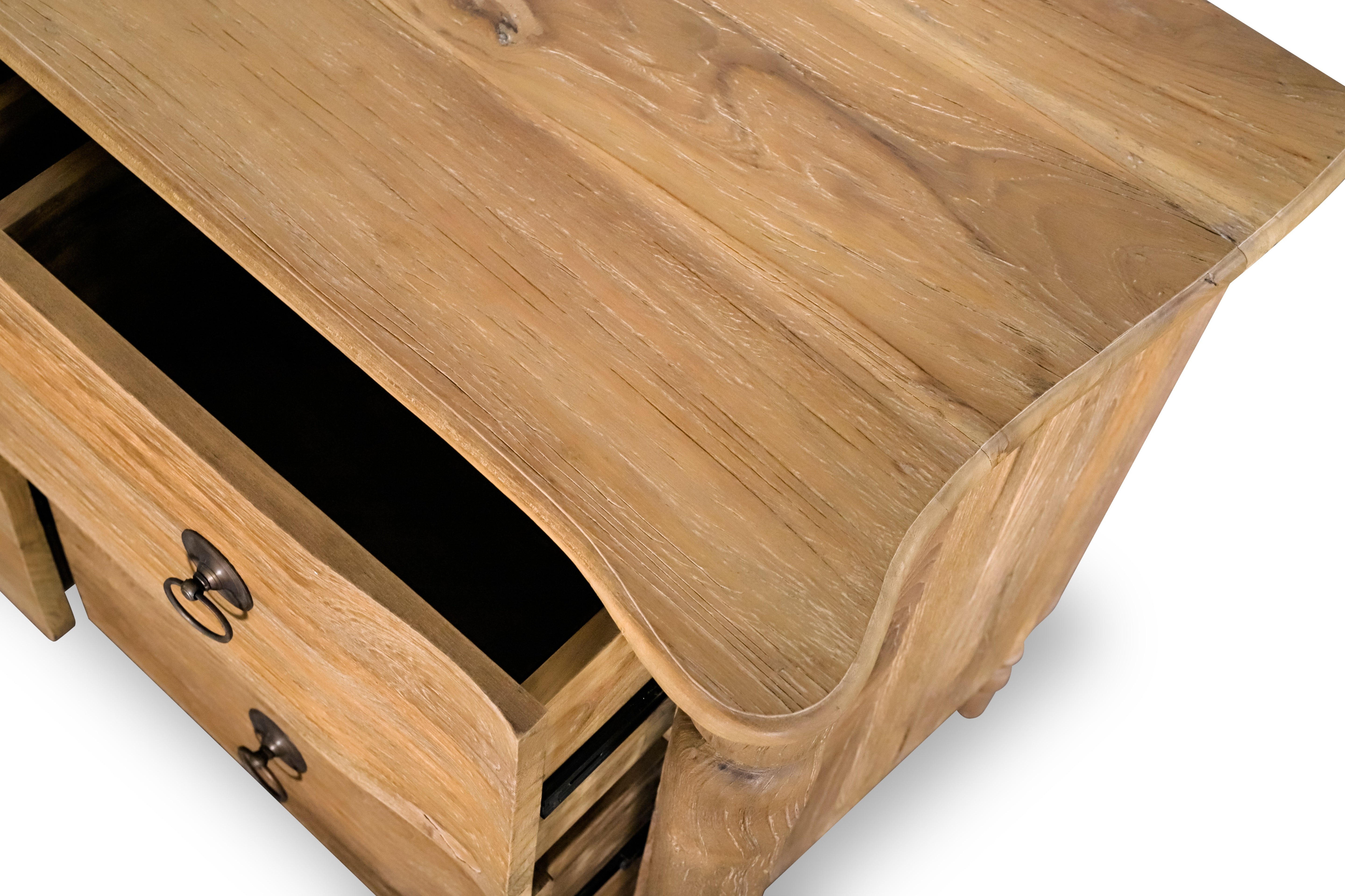 Commode Bubut teck homa home