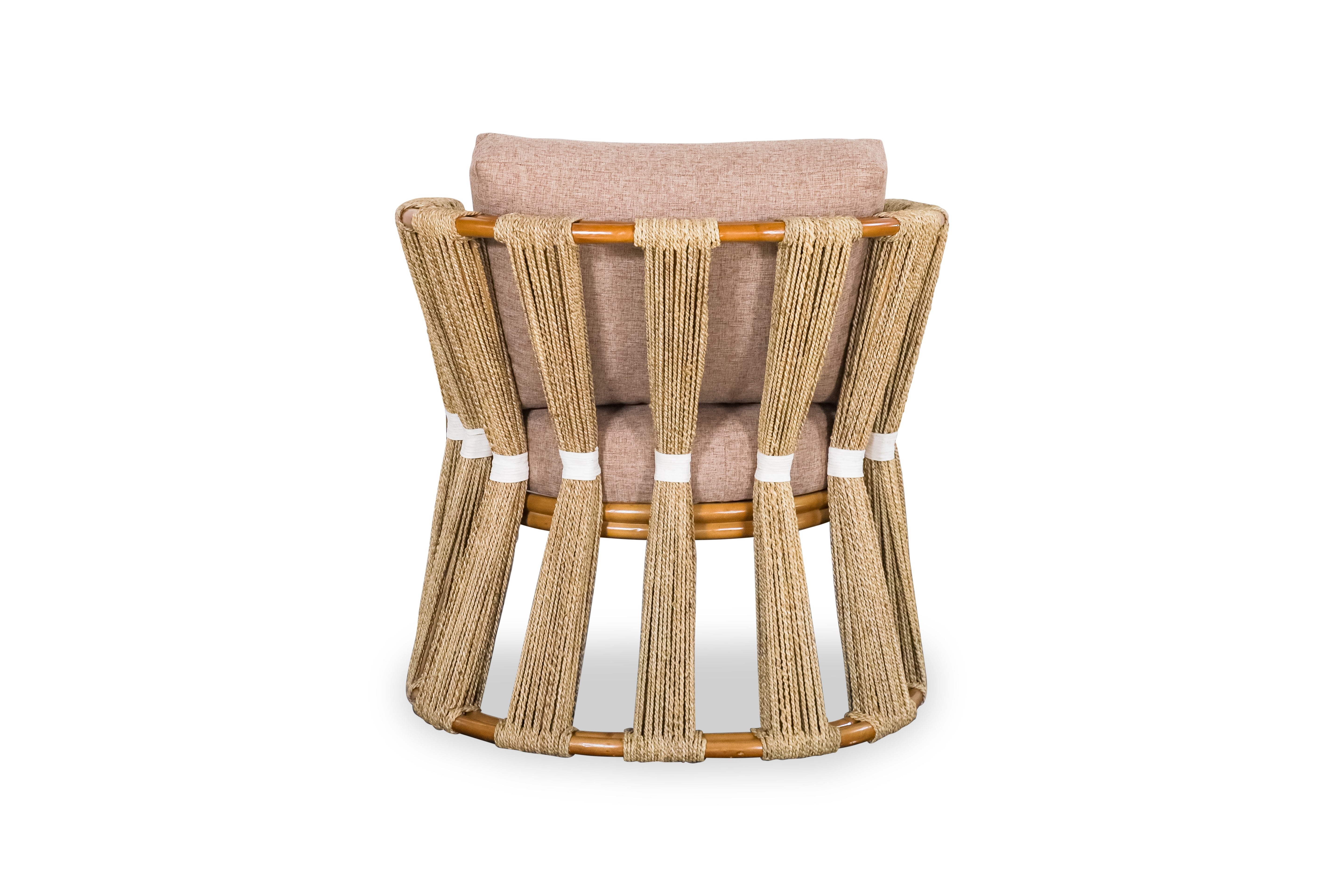 Fauteuil sablier tressé homa home