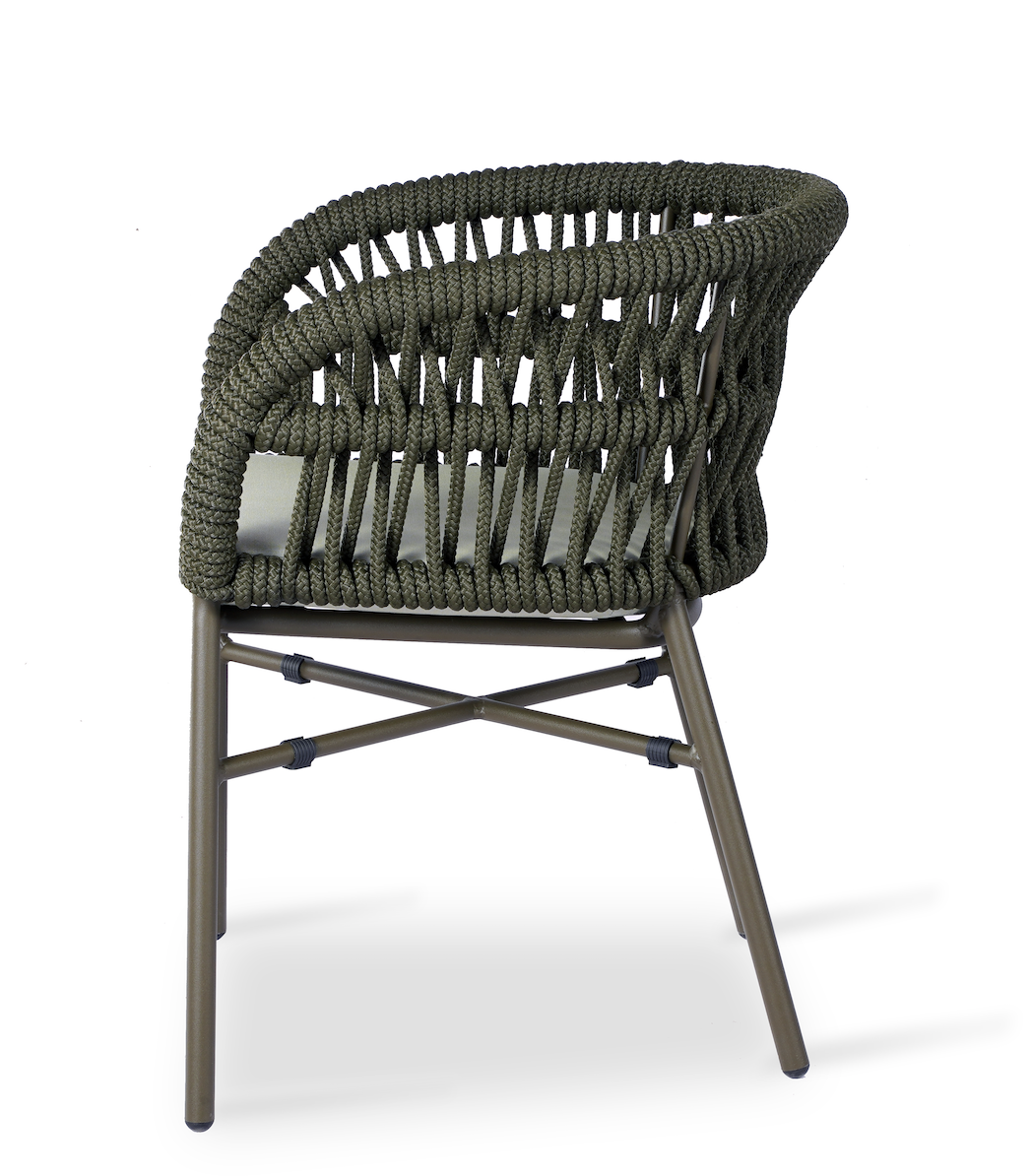 Chaise Mattea Verte foncé