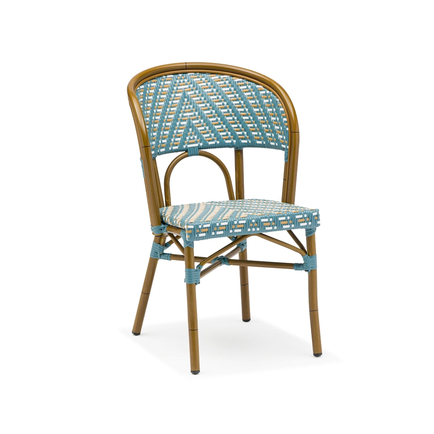 Chaise Baya bleu homa home