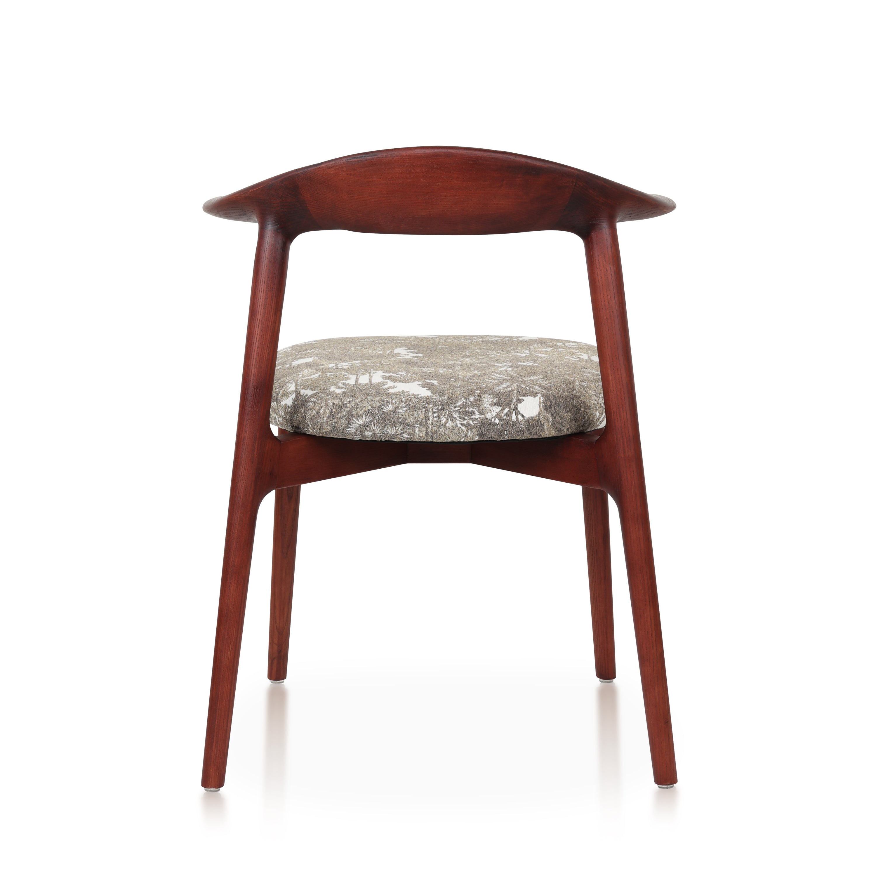Chaise TORTUGA rouge grenat homa home