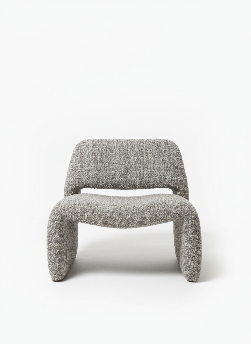 Fauteuil ROMA bouclette homa home