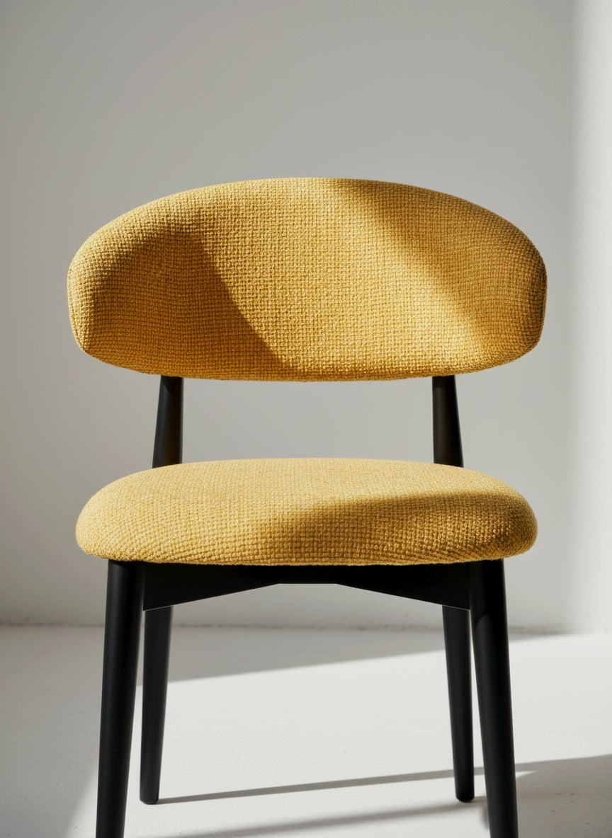 Chaise Jaspe Black & Yellow L'Empreinte