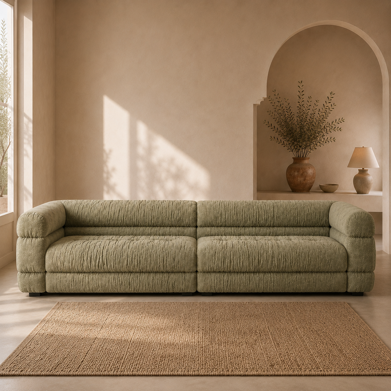 Canapé ZOLA Vert homa home