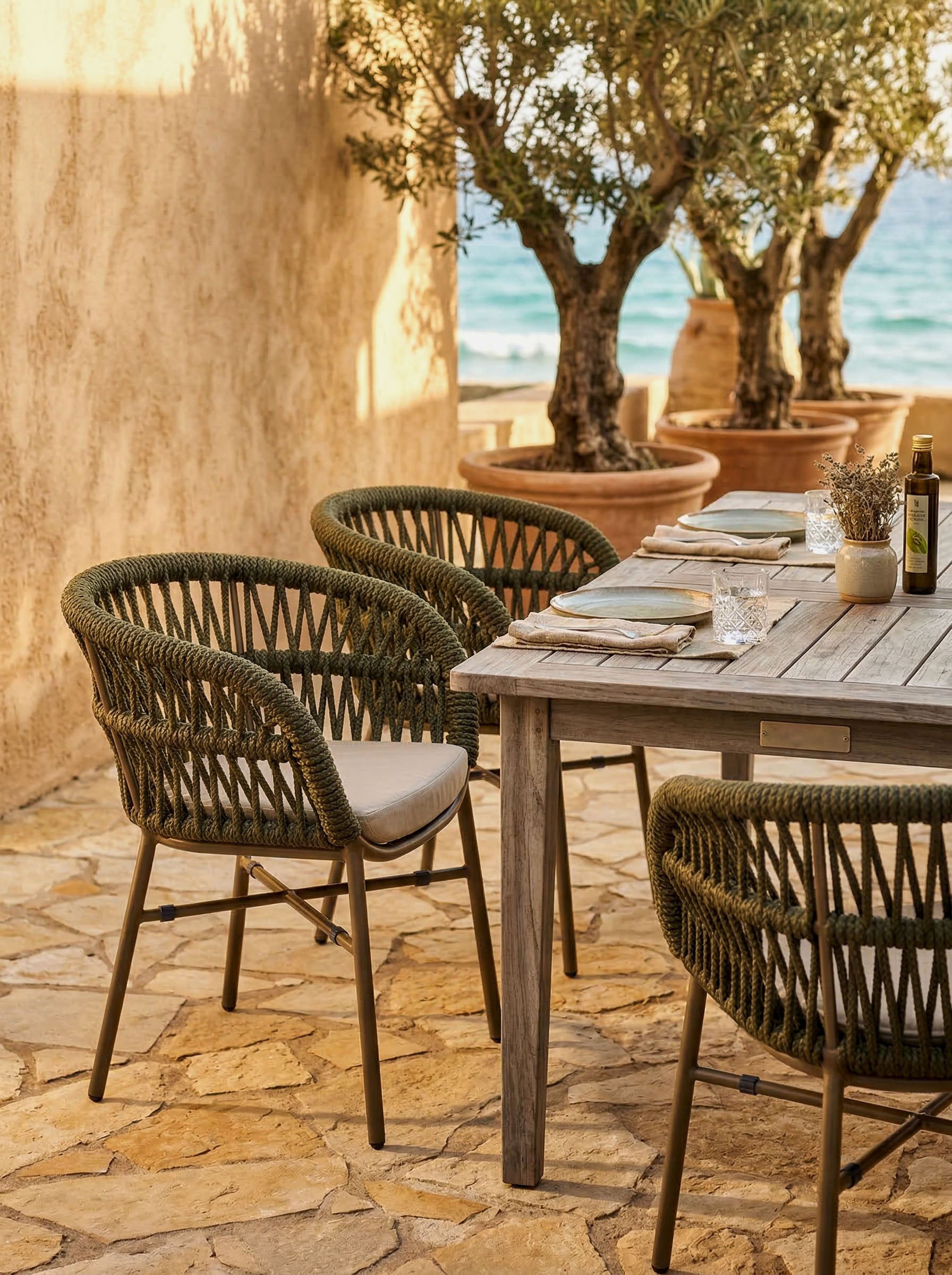 Chaise Mattea Kaki L'Empreinte