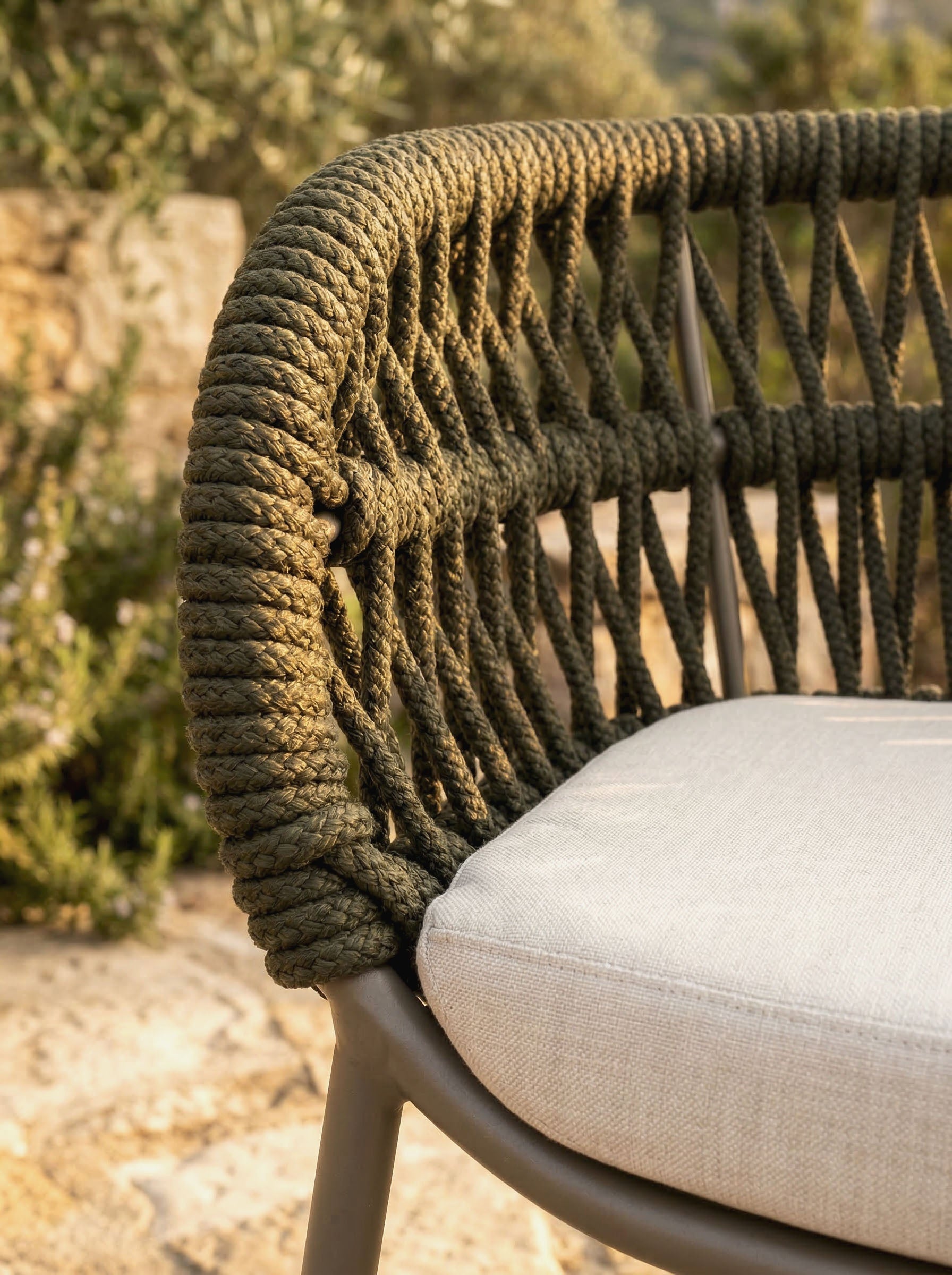 Chaise Mattea Kaki L'Empreinte