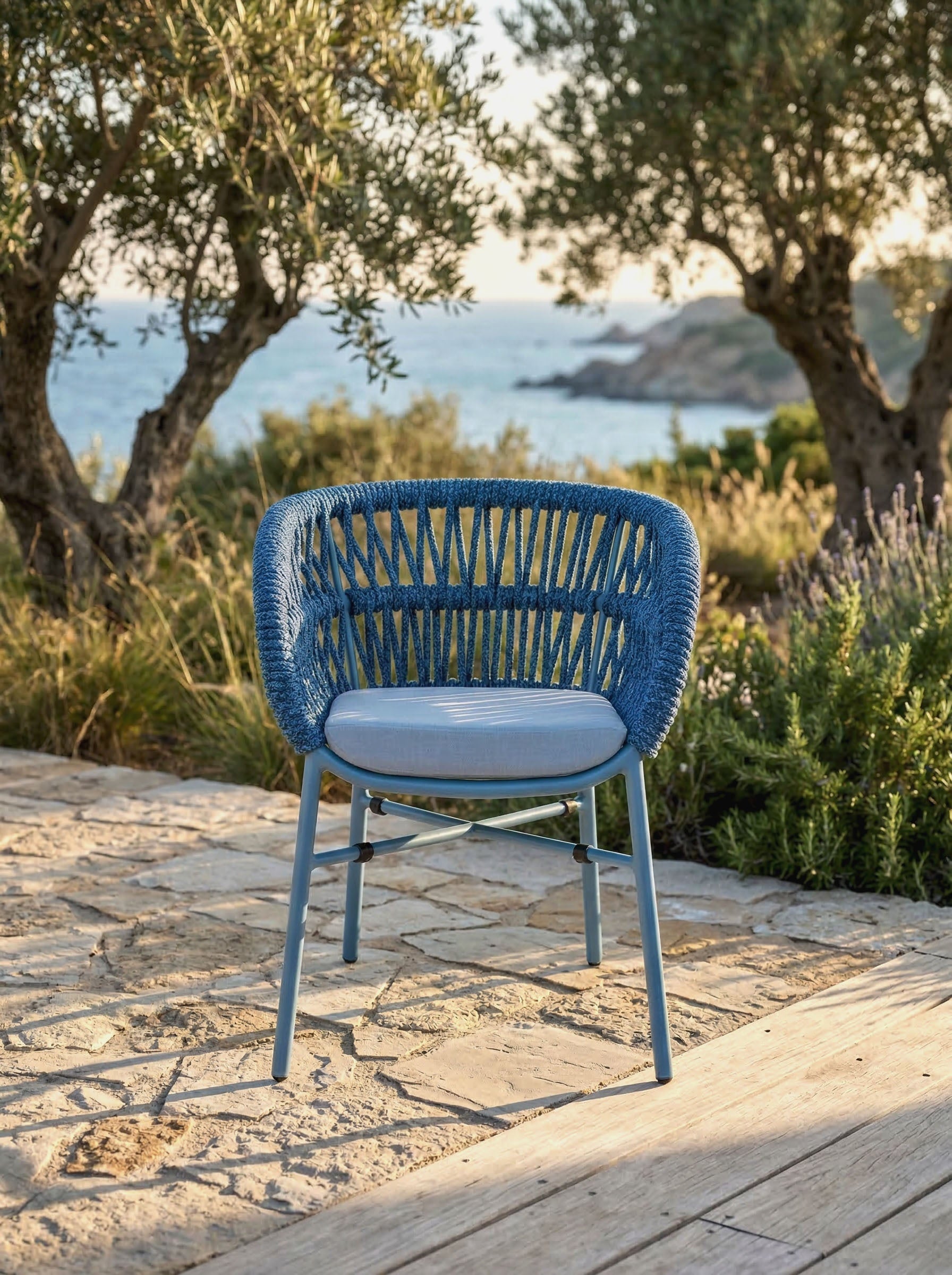 Chaise Mattea Blue L'Empreinte