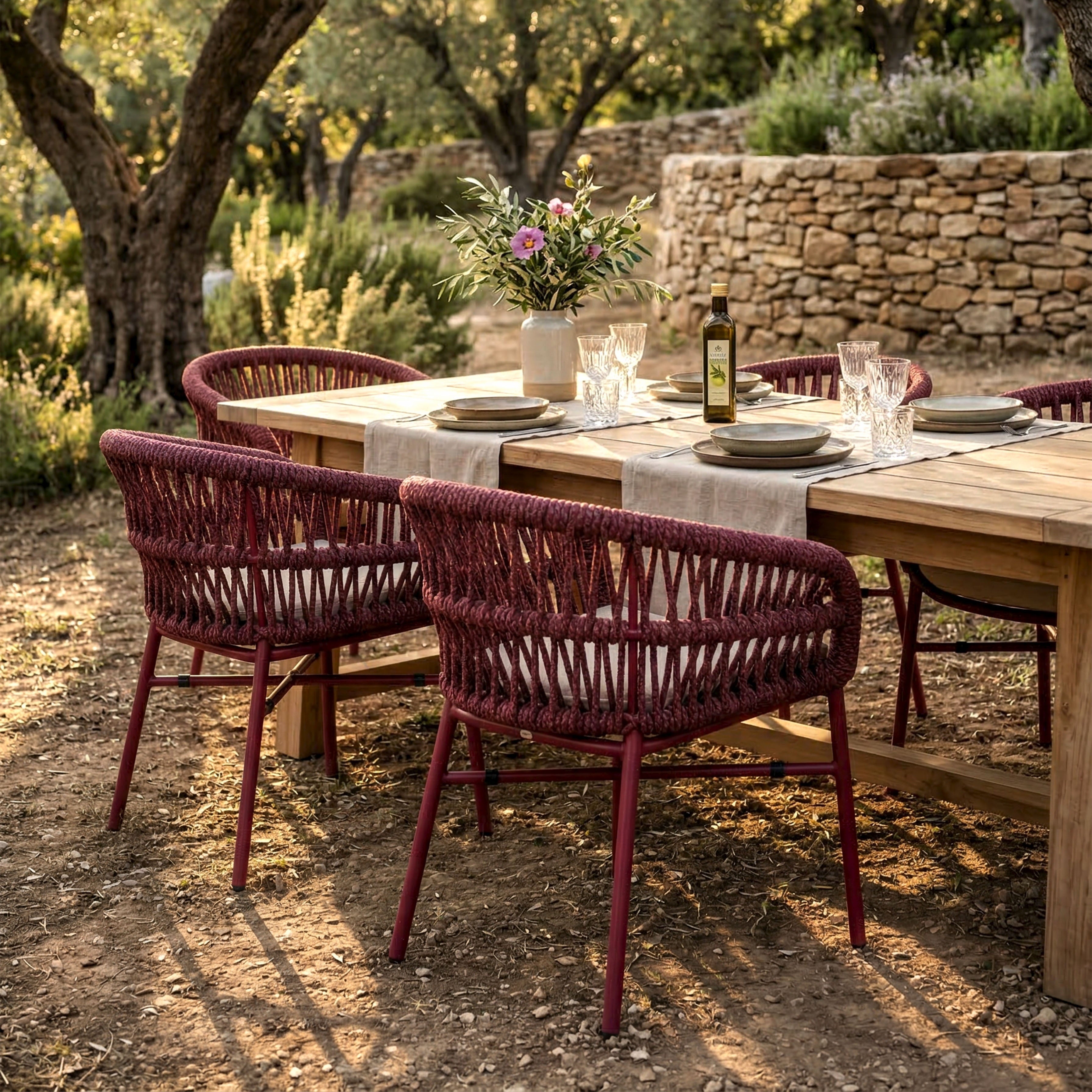 Chaise Mattea Wine L'Empreinte