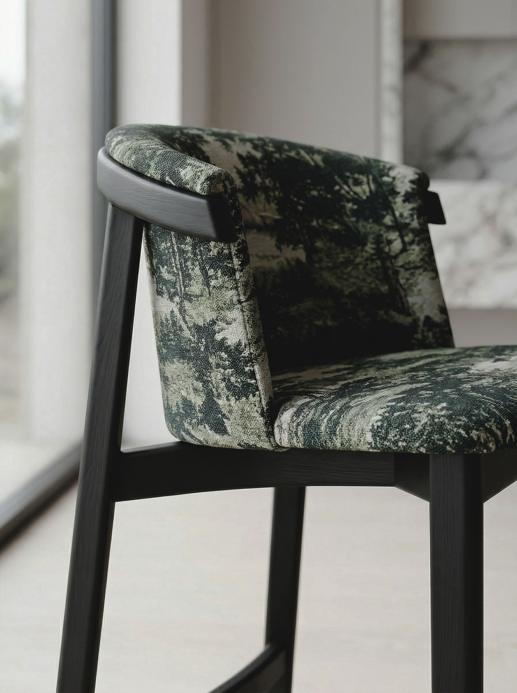 Tabouret TORTUGA Black homa home