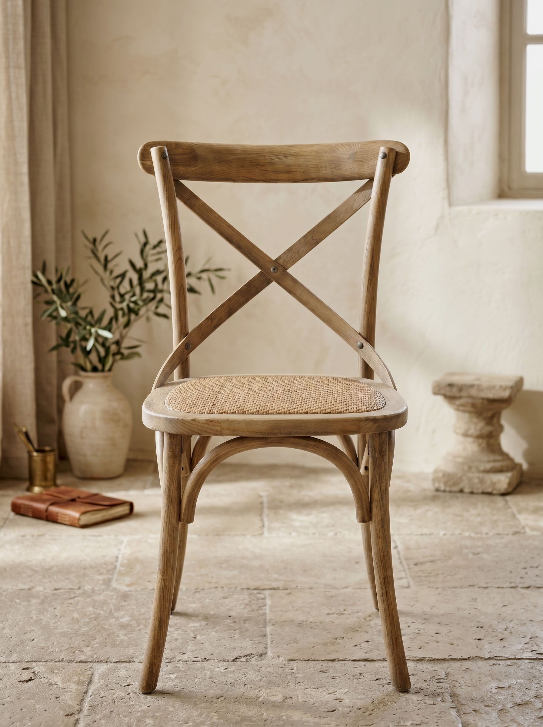 Chaise bistrot Cassidy naturel homa home