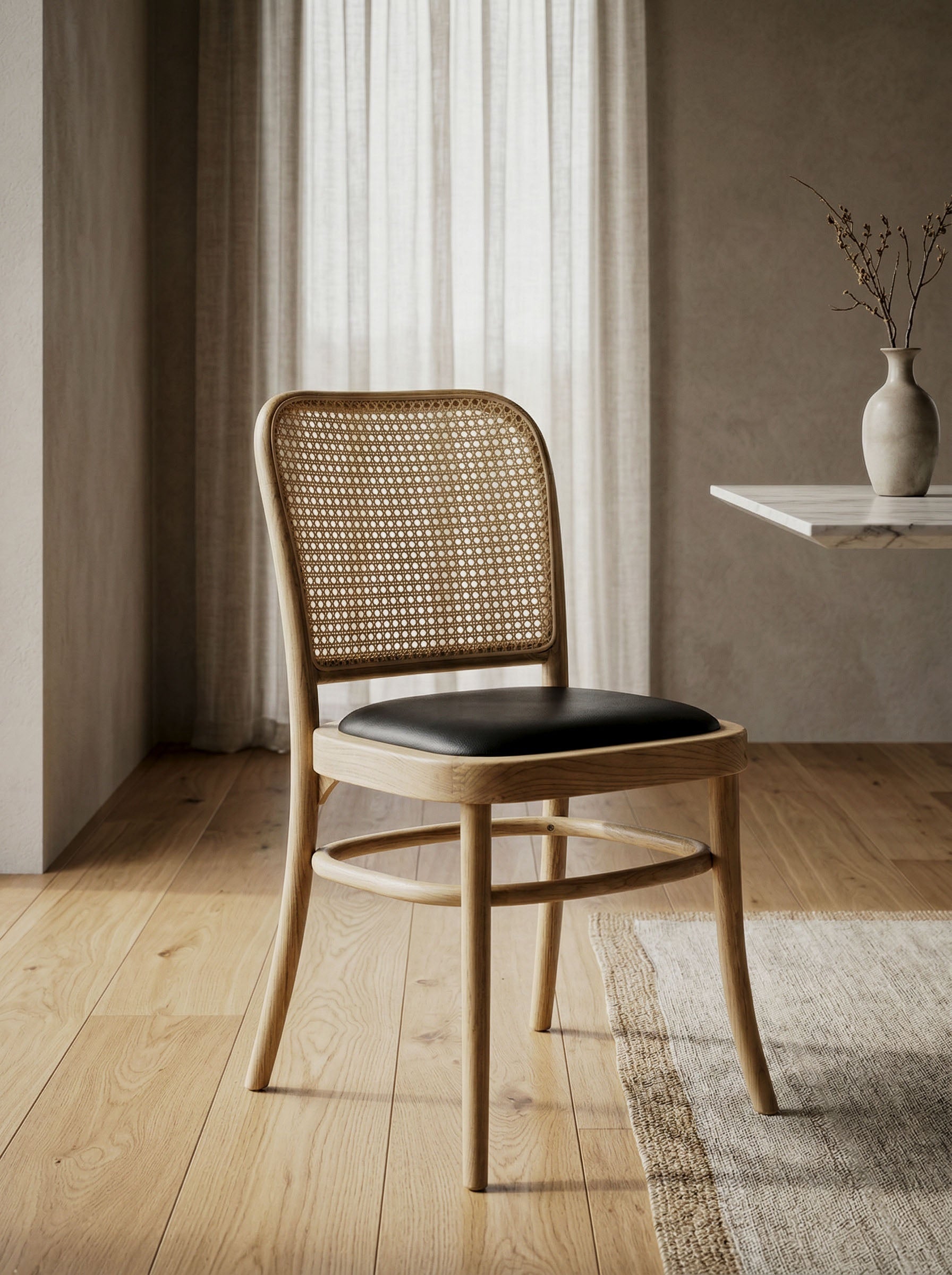 Chaise Cannage Cassidy Natural homa home