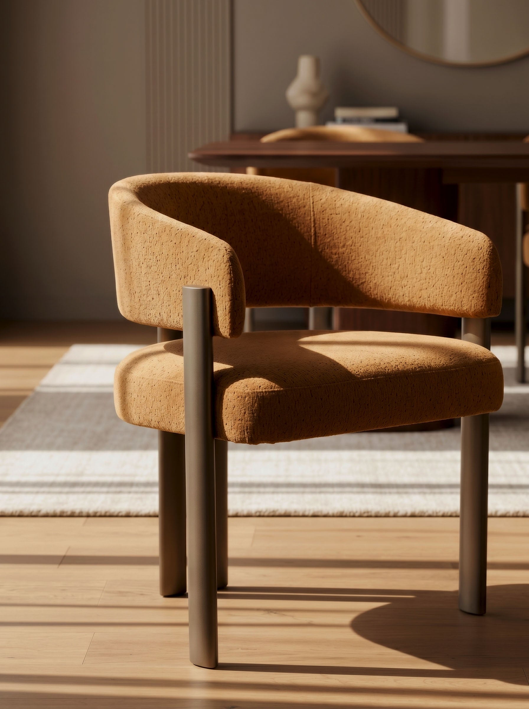 Chaise Ninon camel L'Empreinte