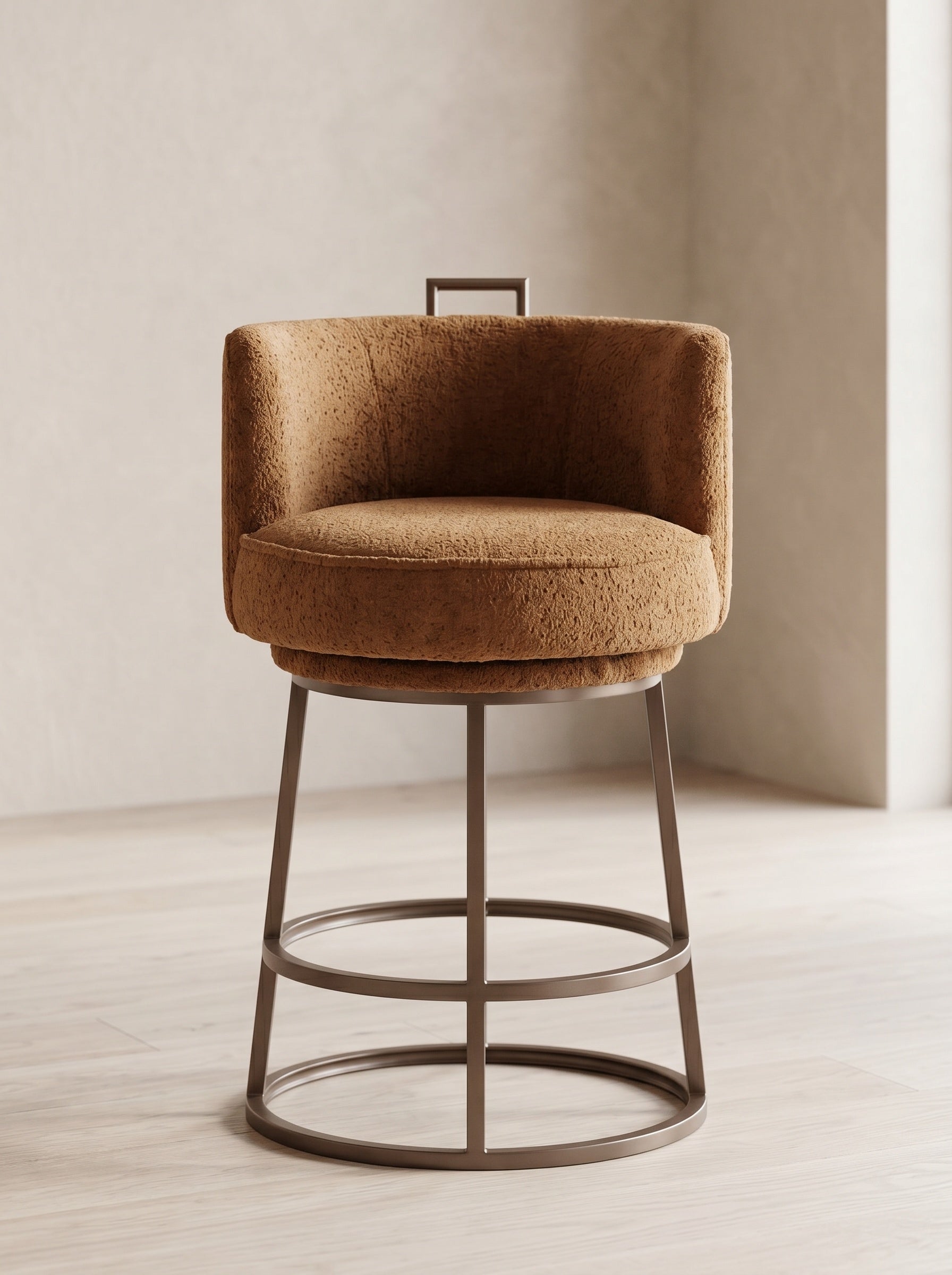 Tabouret DANA Camel L'Empreinte