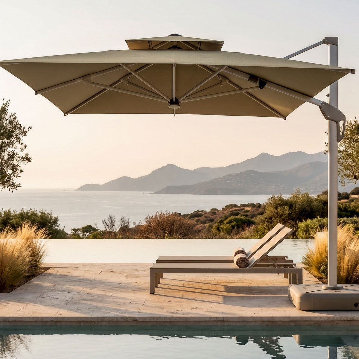 Parasol SOLEA 350x400cm homa home