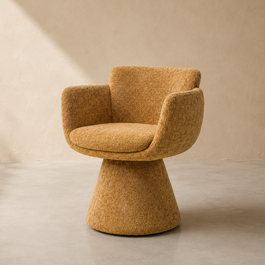 Fauteuil Pivotant Lexi Curry homa home