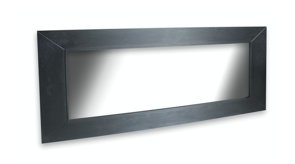 Grand miroir dark black mat homa home