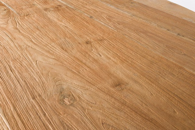 Table ovale Arya pied équerre L'Empreinte