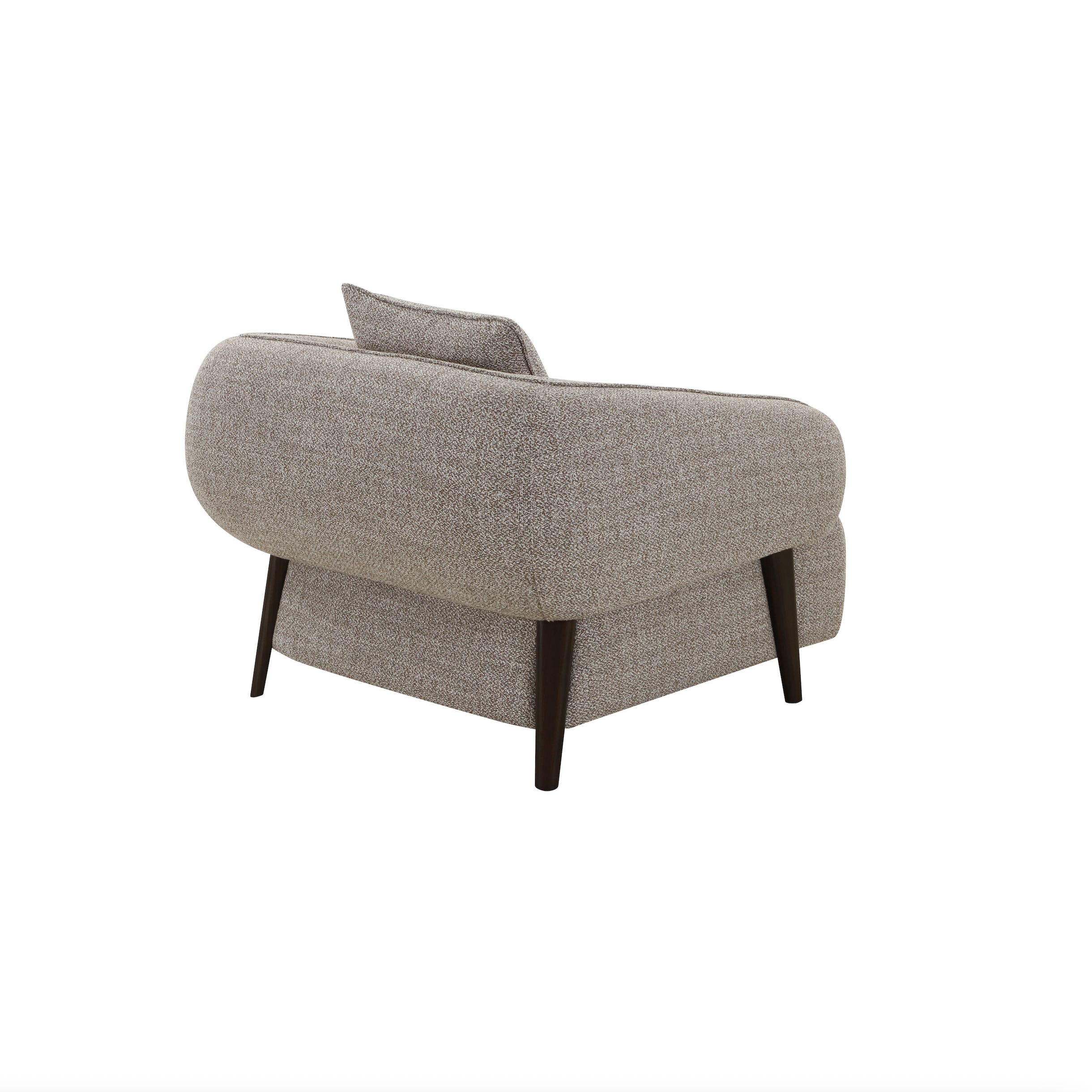 FAUTEUIL MILANO 1 PLACE GREIGE homa home