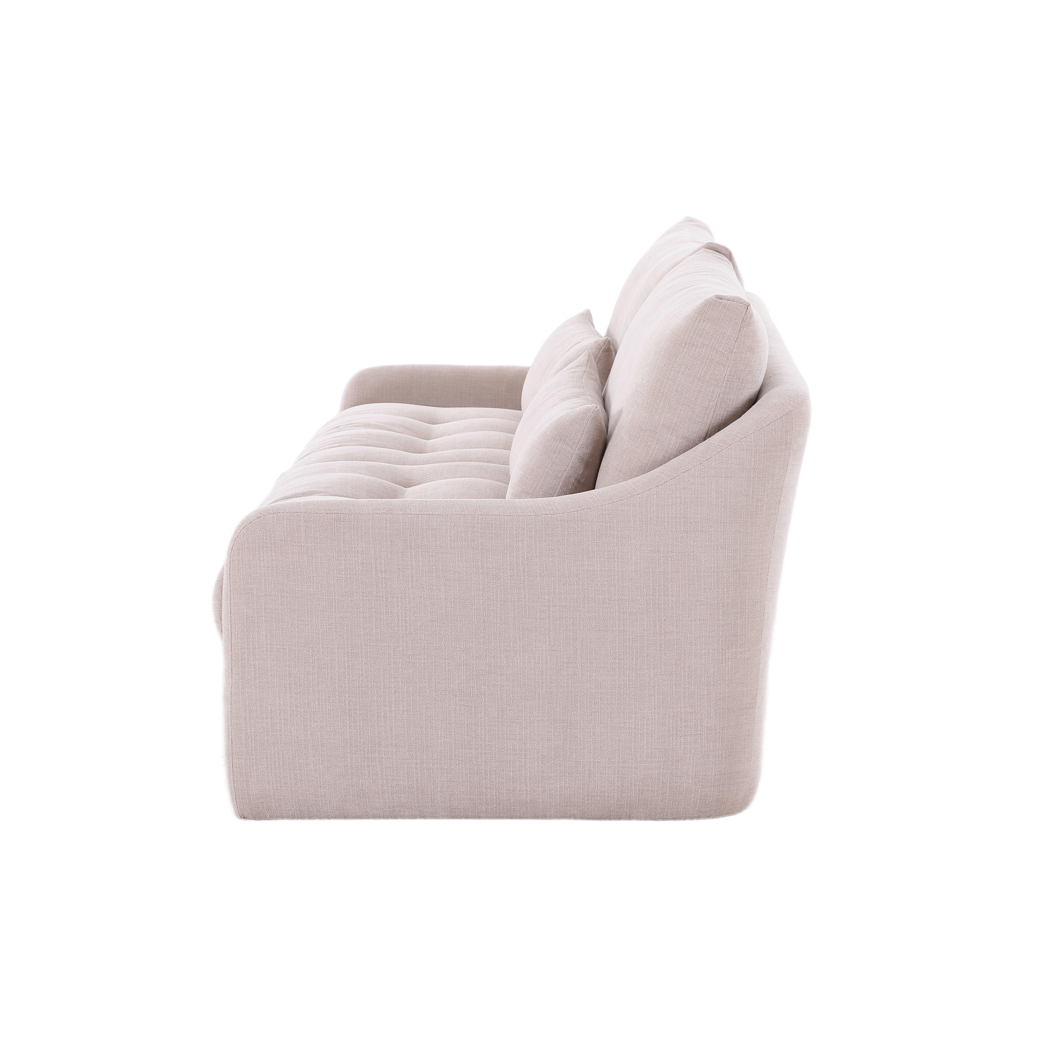 Canapé LAGUNA Beige 3 places homa home