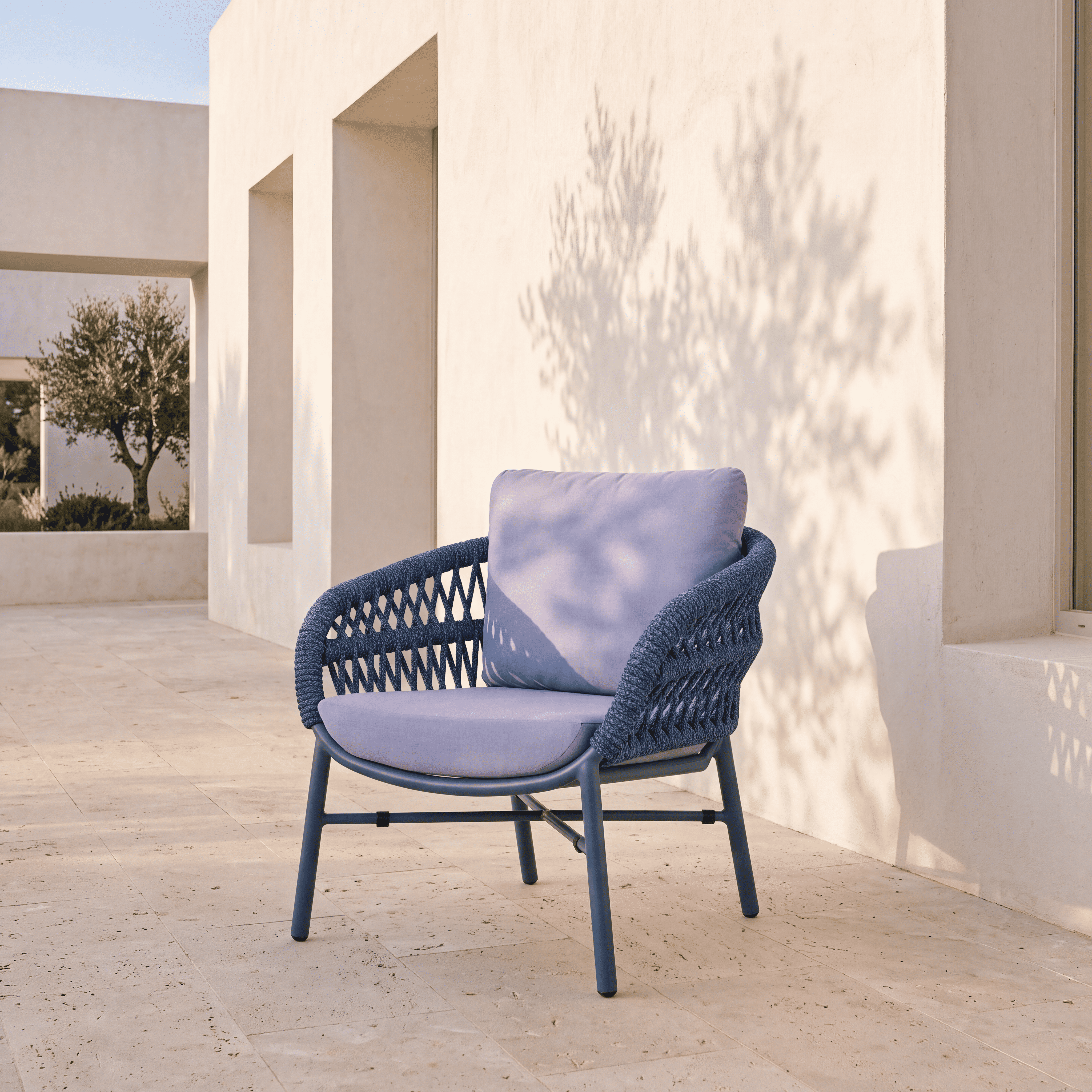 Fauteuil Holly Bleue homa home