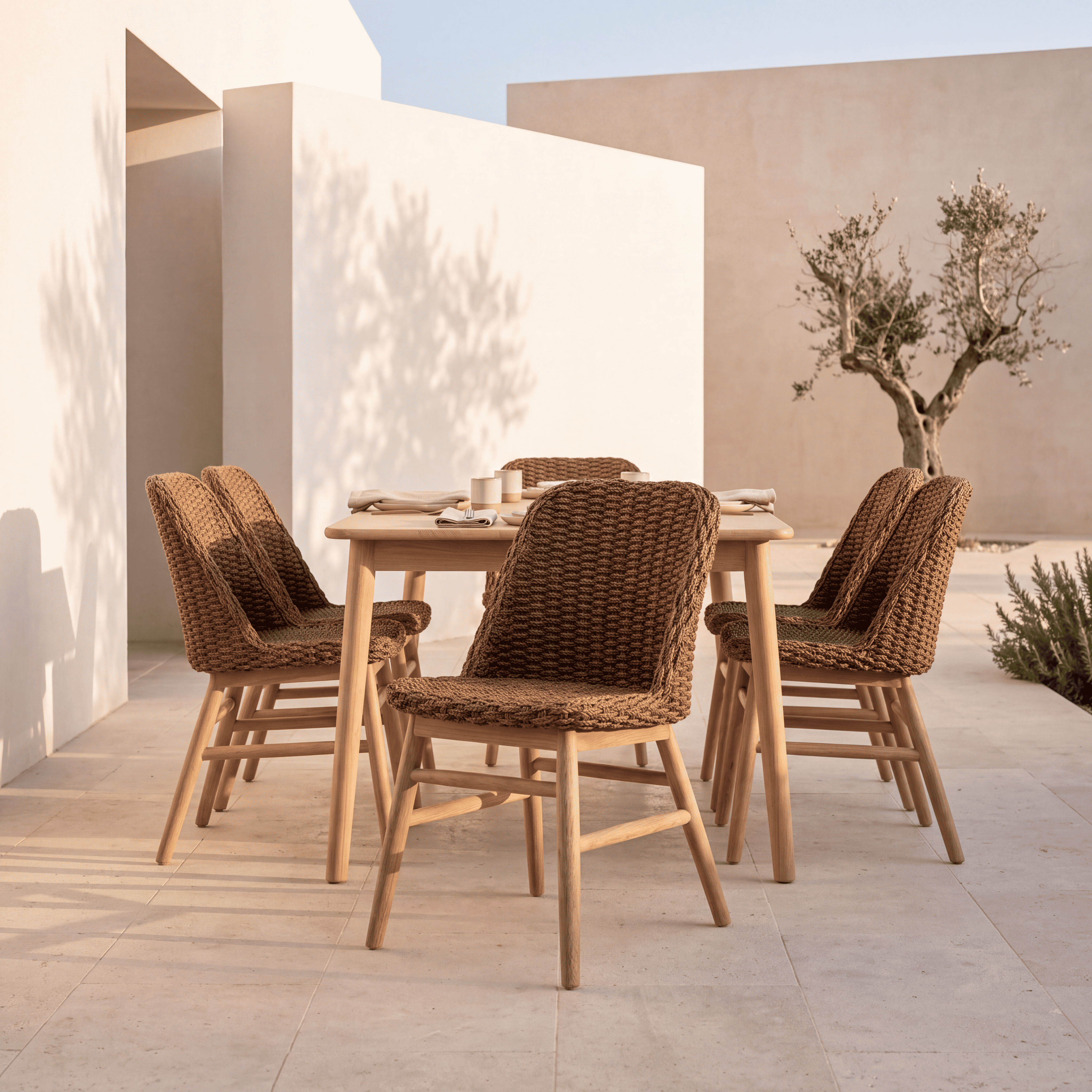 Chaise SOLEA marron homa home