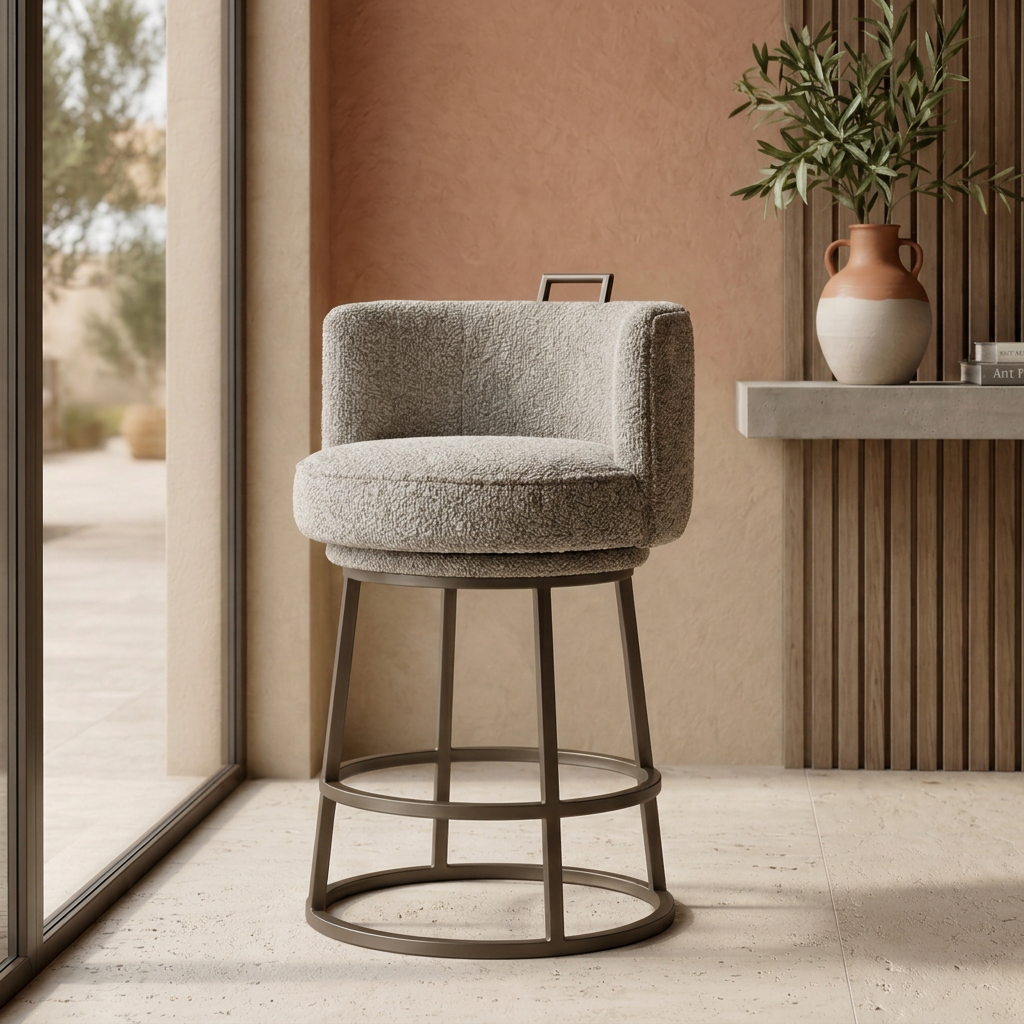 Tabouret DANA Bouclette homa home