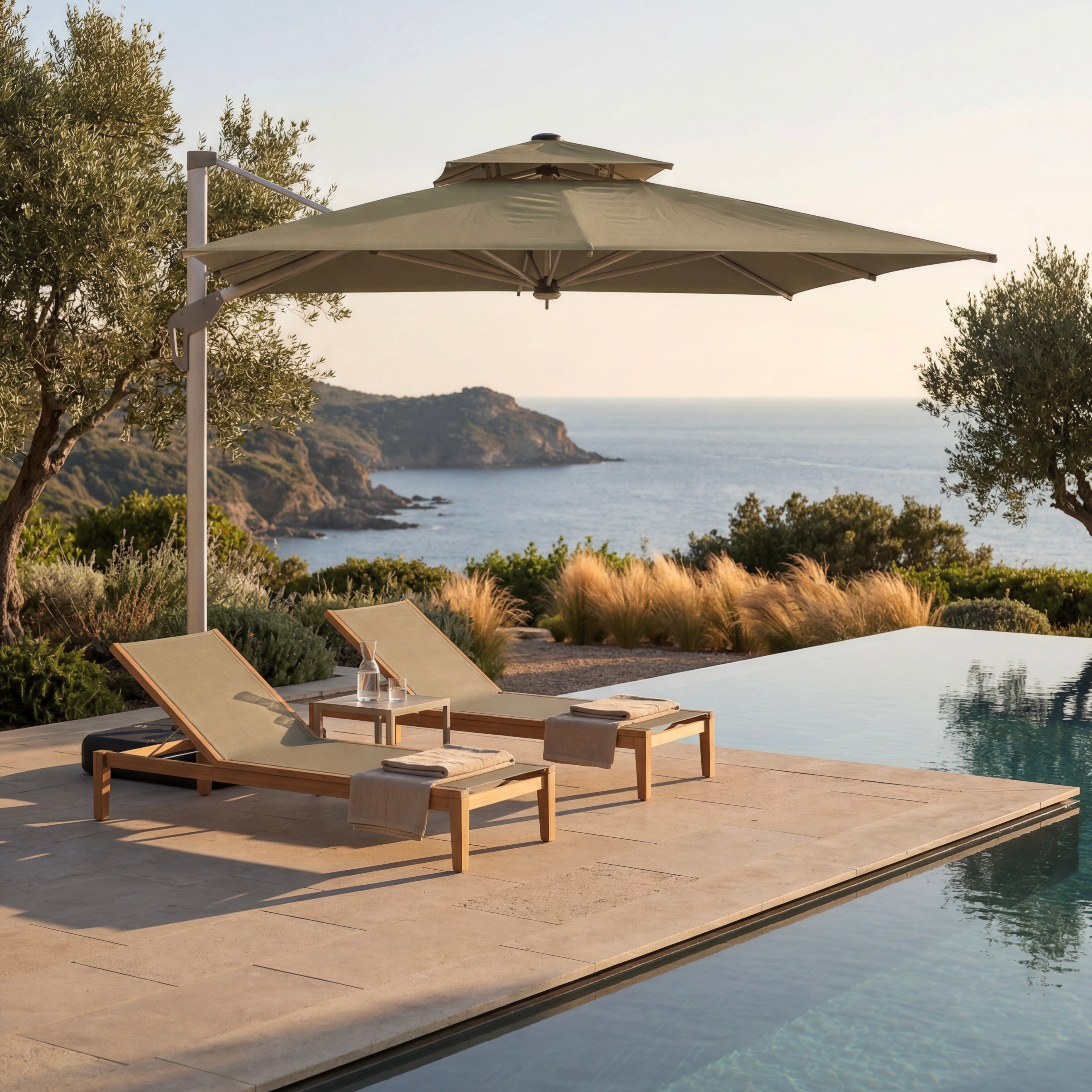 Parasol SOLEA 350x350cm homa home