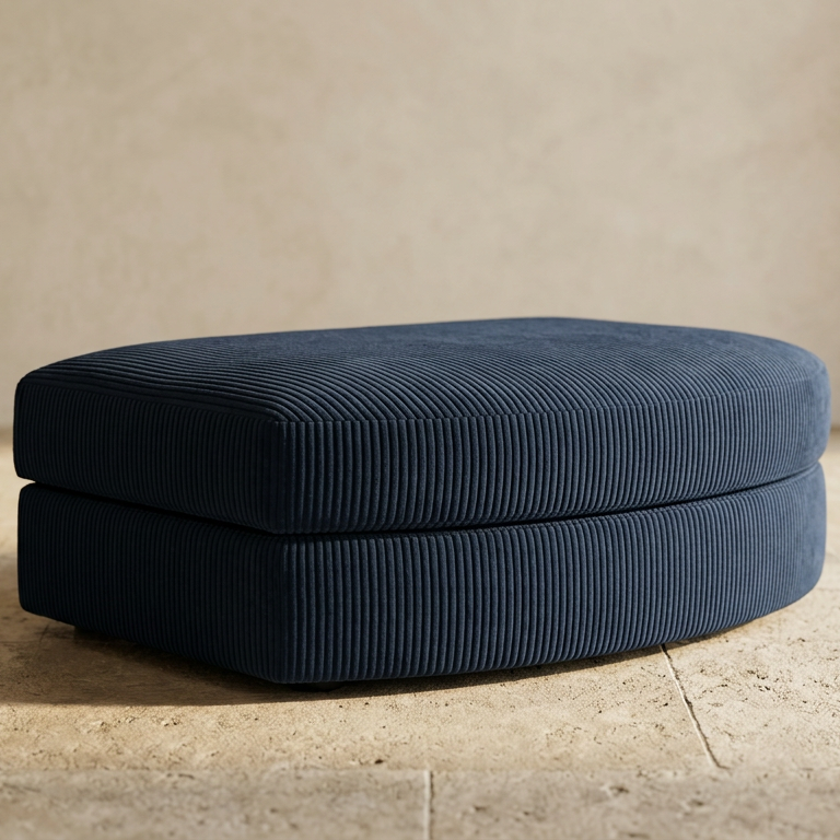 Pouf ROMA Bleu homa home