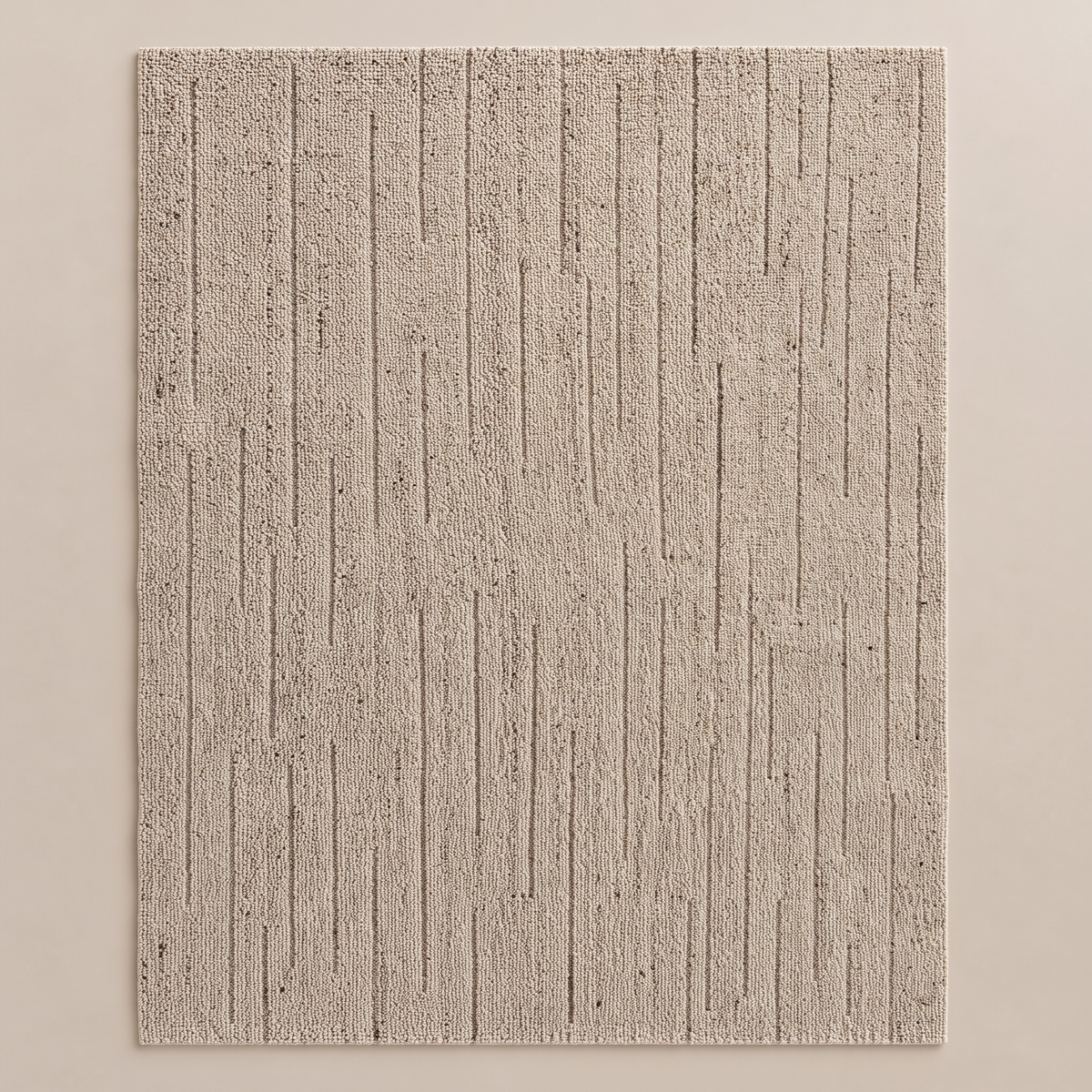Tapis beige texturé Homa Home