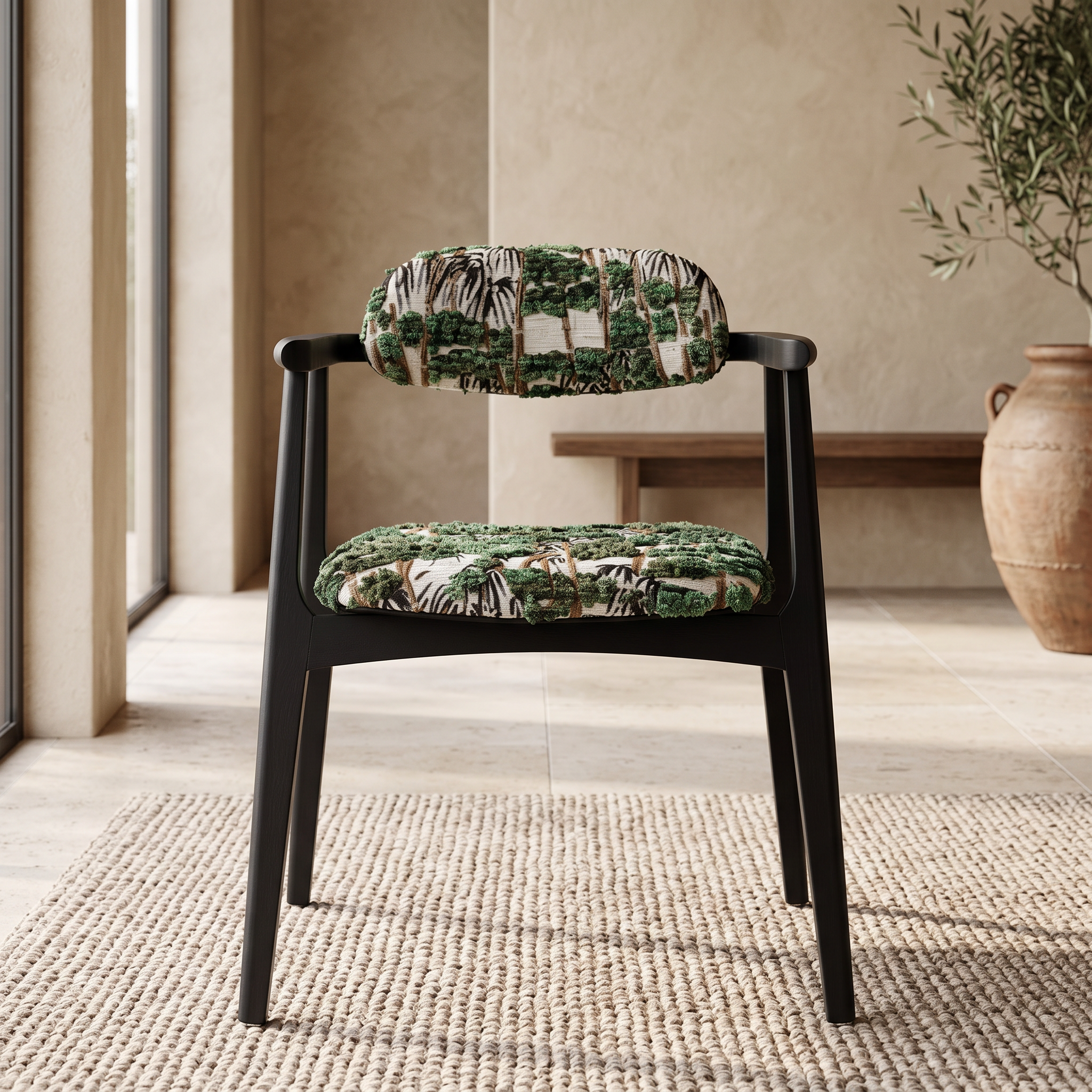 Chaise FOREST noir homa home