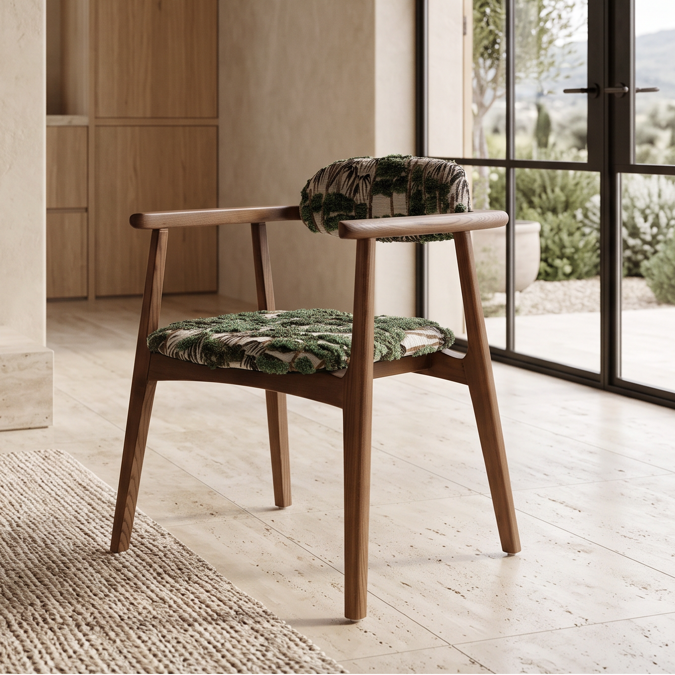 Chaise FOREST teinte noyer homa home
