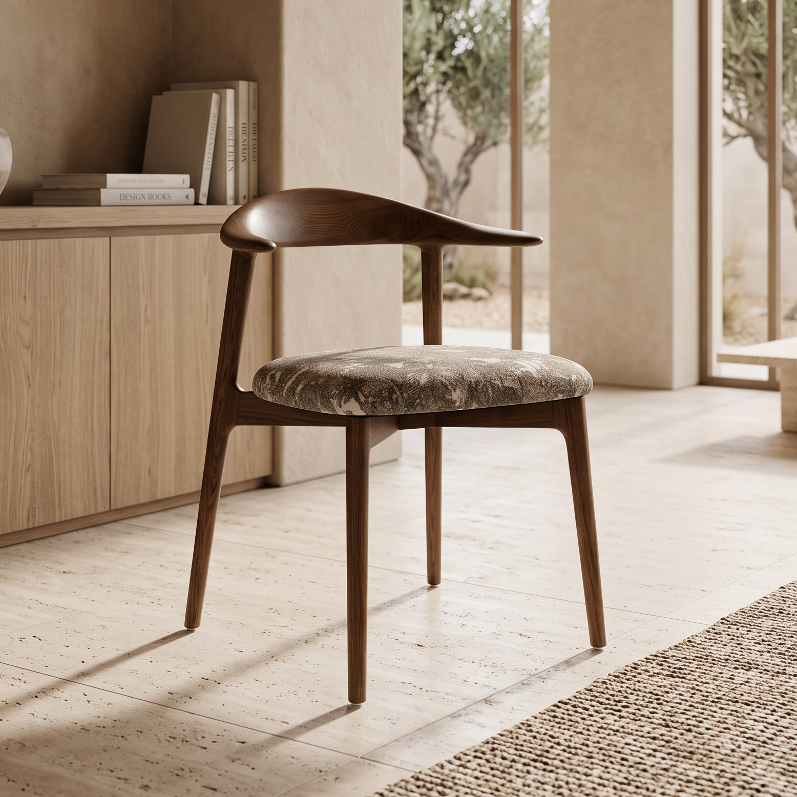 Chaise TORTUGA teinte noyer homa home