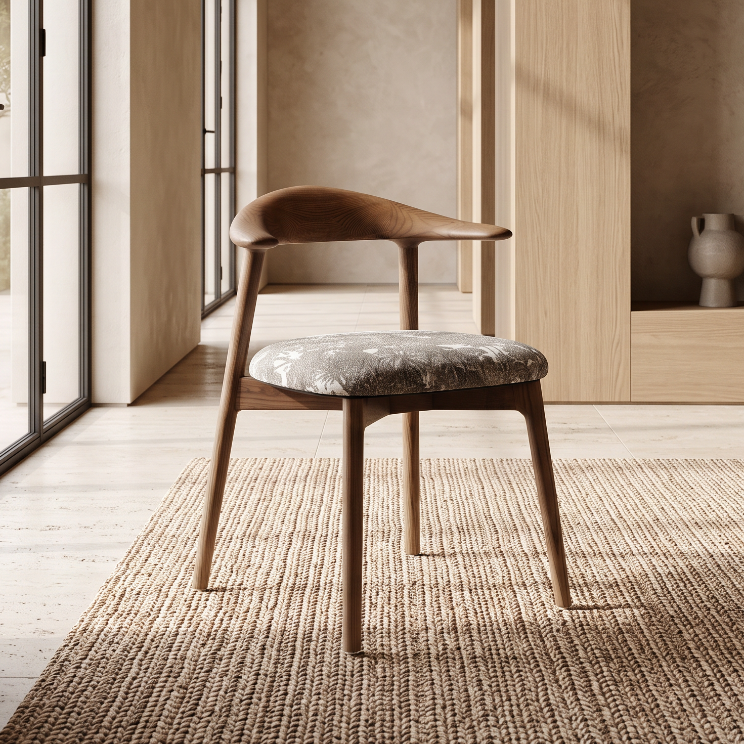 Chaise TORTUGA teinte noyer homa home