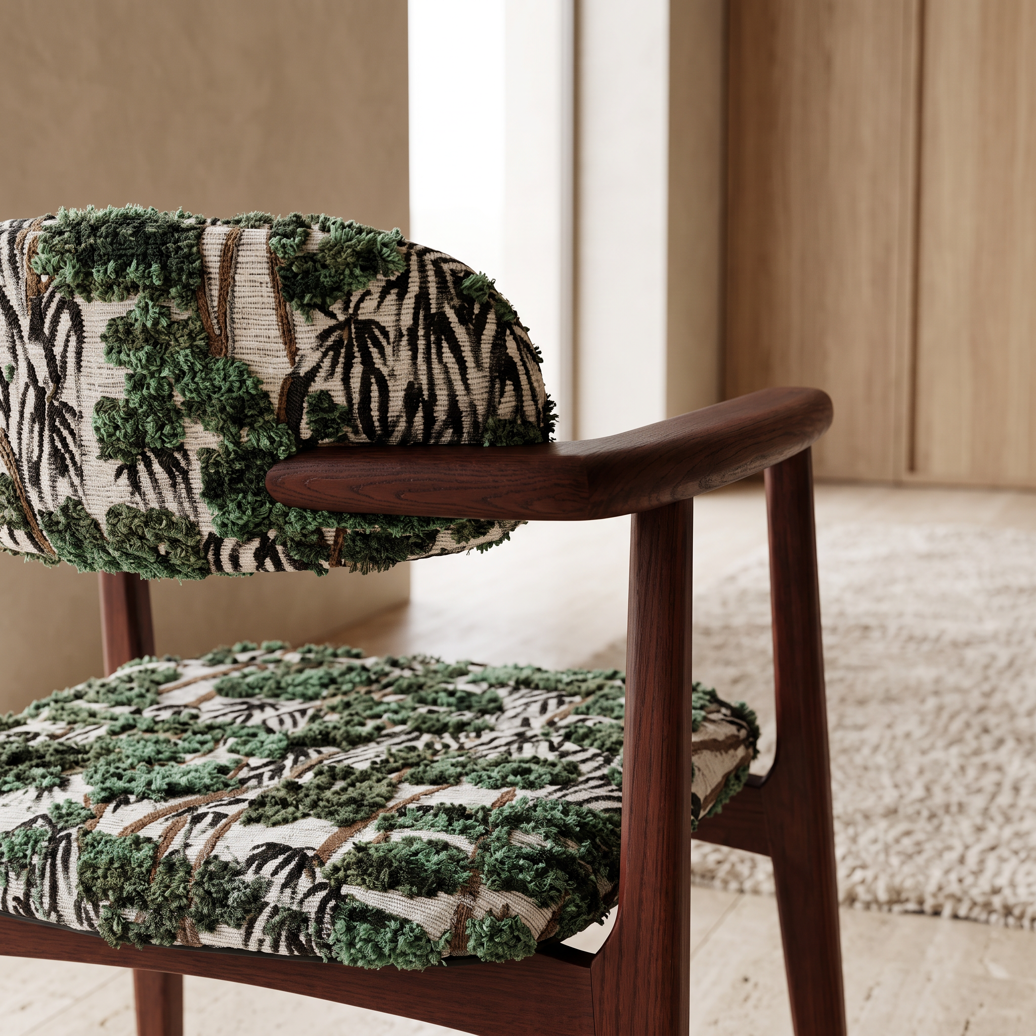 Chaise FOREST rouge grenat homa home