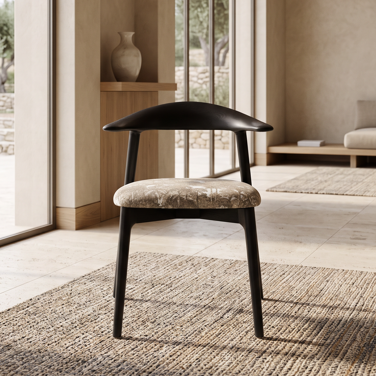 Chaise TORTUGA noir homa home