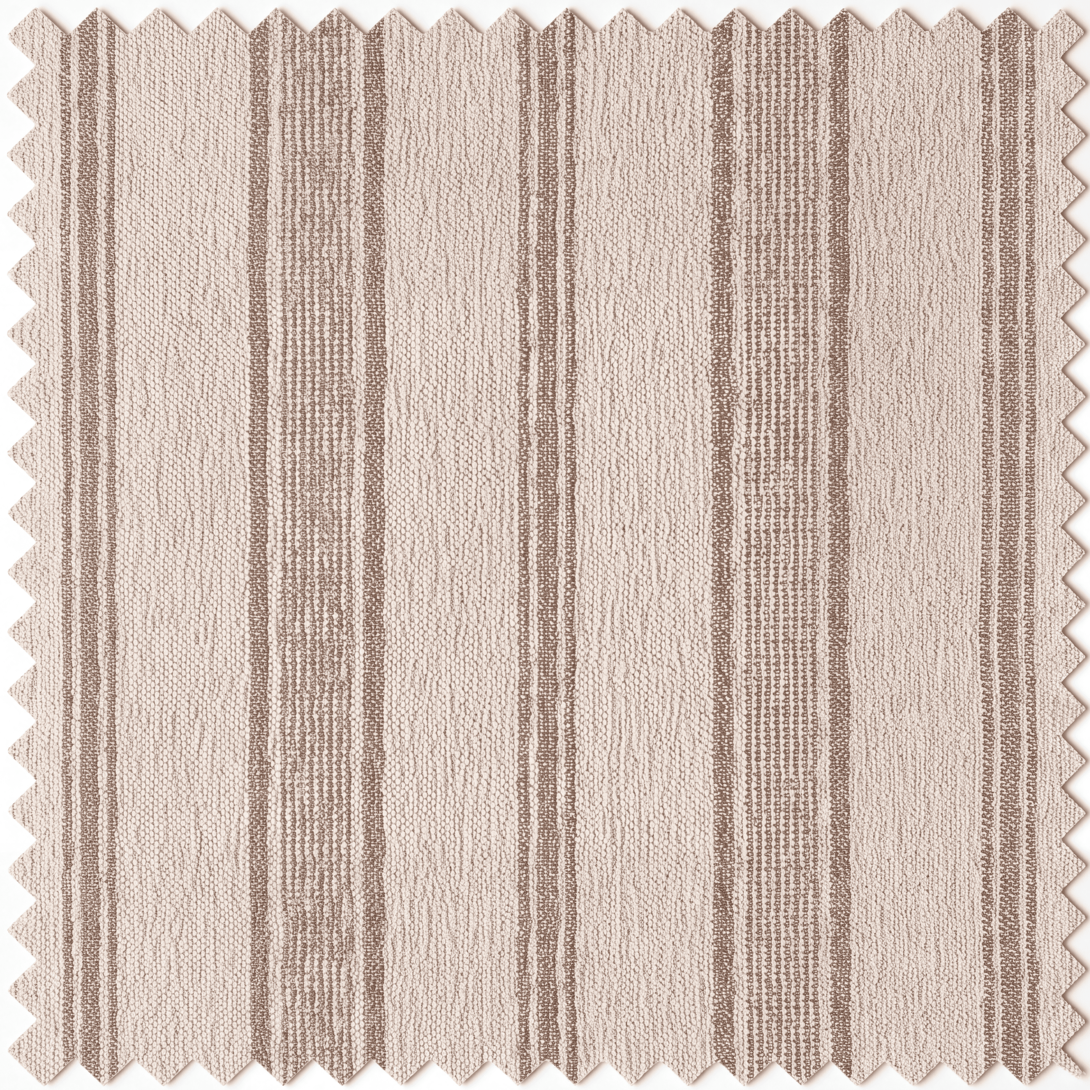 Canapé Roma Beige et surcoussins rayures 357cm Homa Home