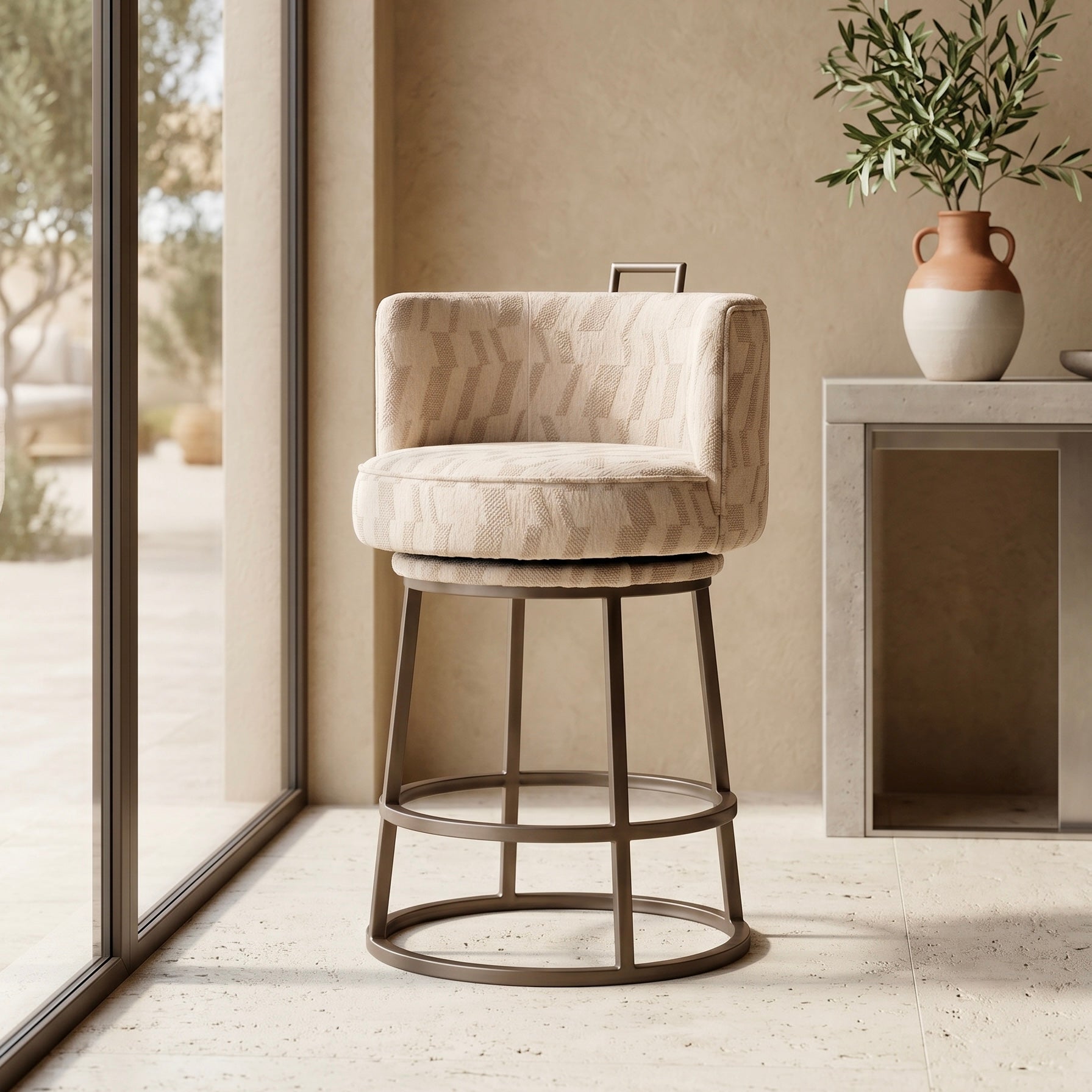 Tabouret DANA Beige homa home