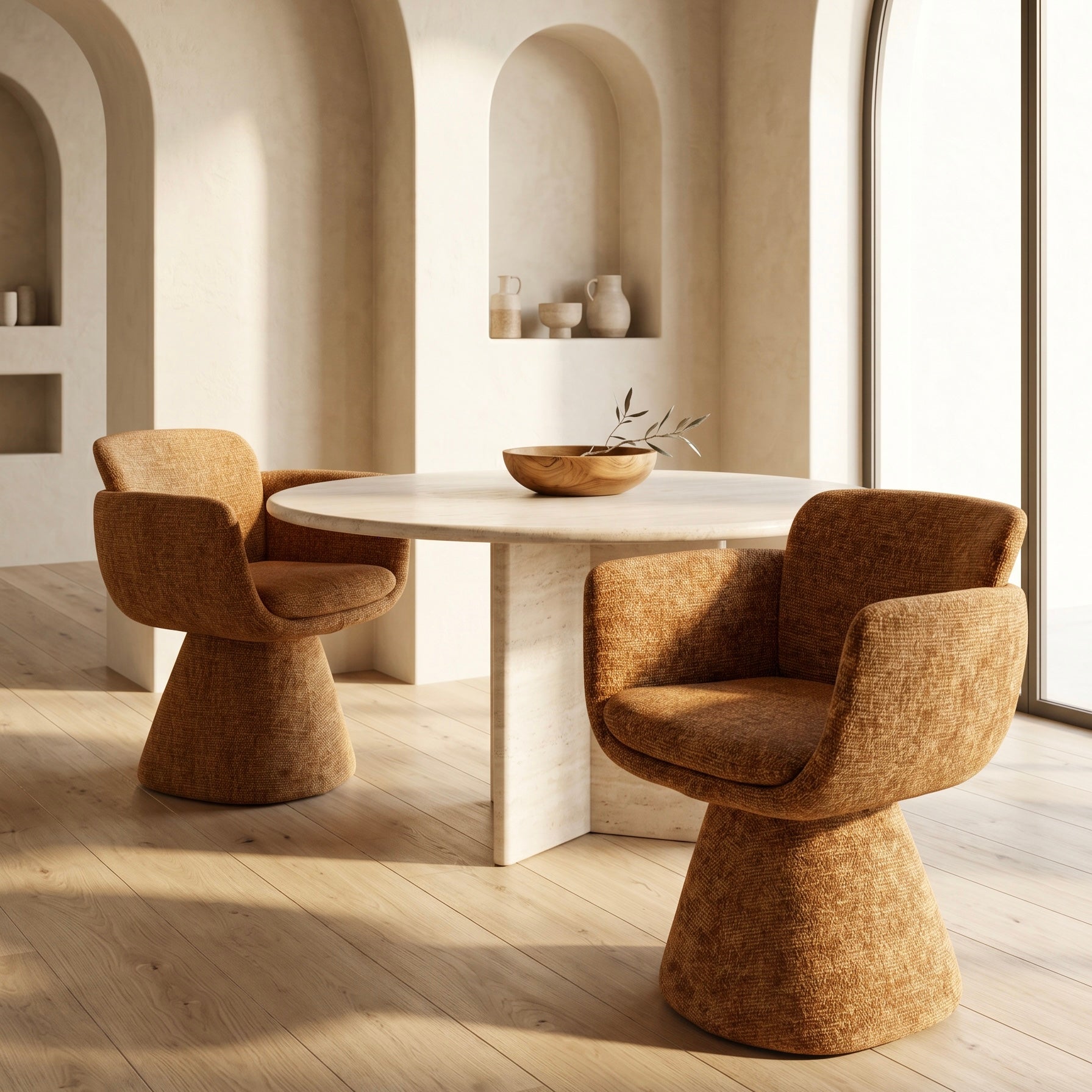 Fauteuil Pivotant Lexi Ambre homa home