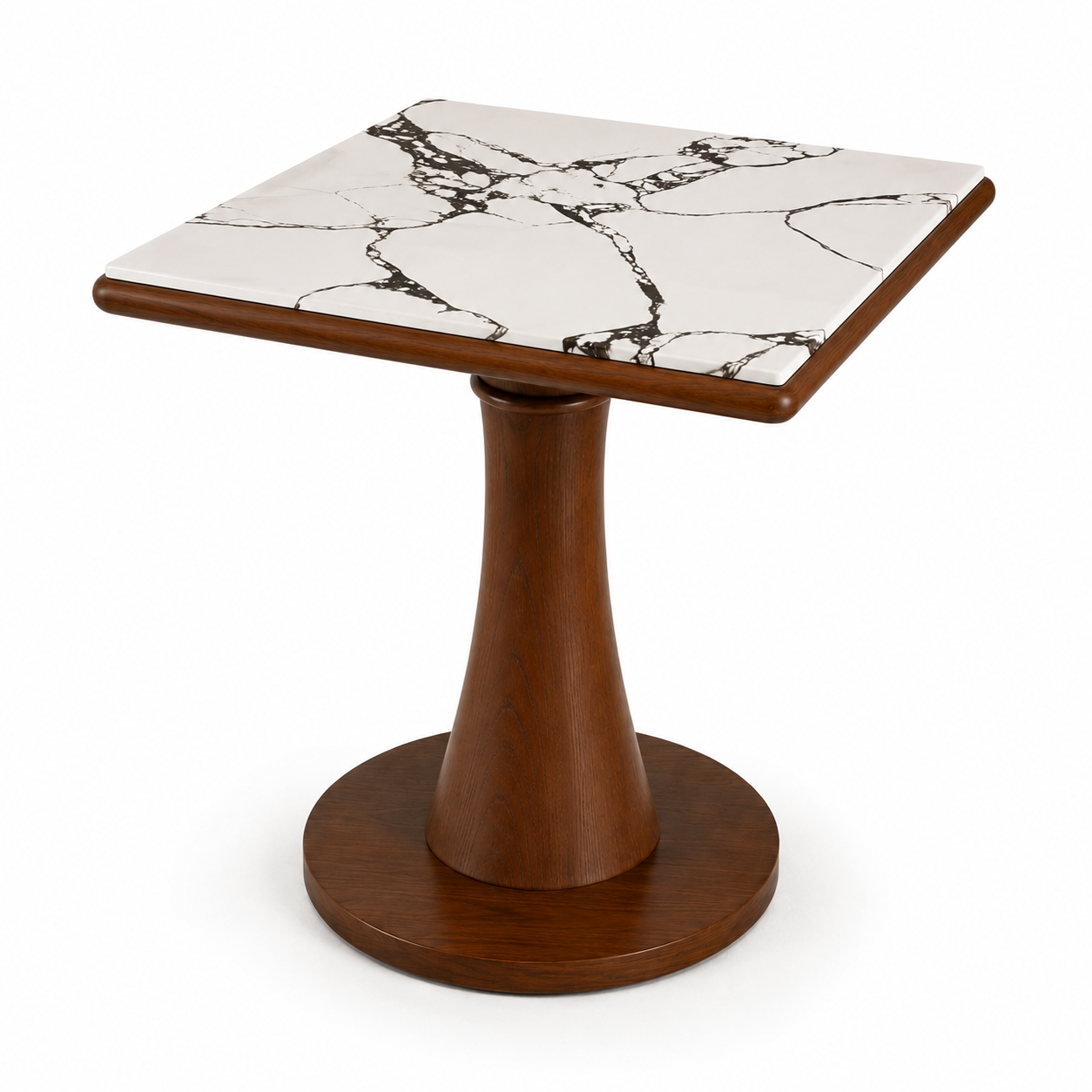Table carré en céramique 75x75 cm