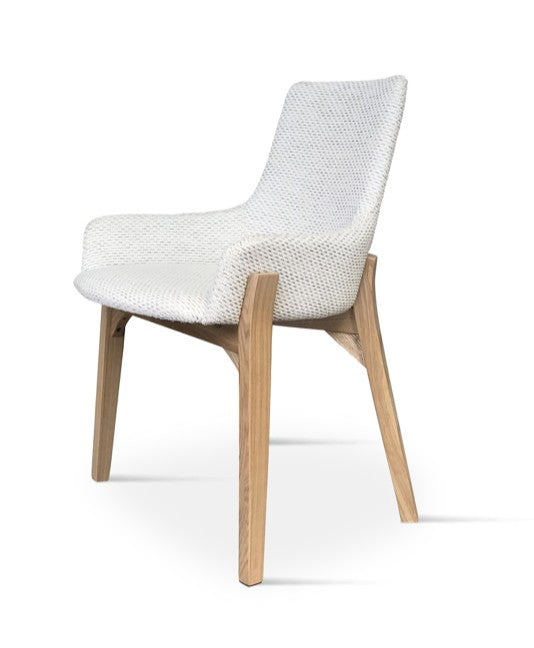 Chaise blanche baquet L'Empreinte