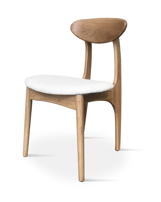 Chaise blanche écolière L'Empreinte