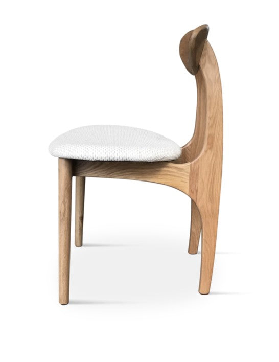 Chaise blanche écolière L'Empreinte