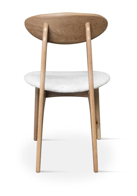 Chaise blanche écolière L'Empreinte